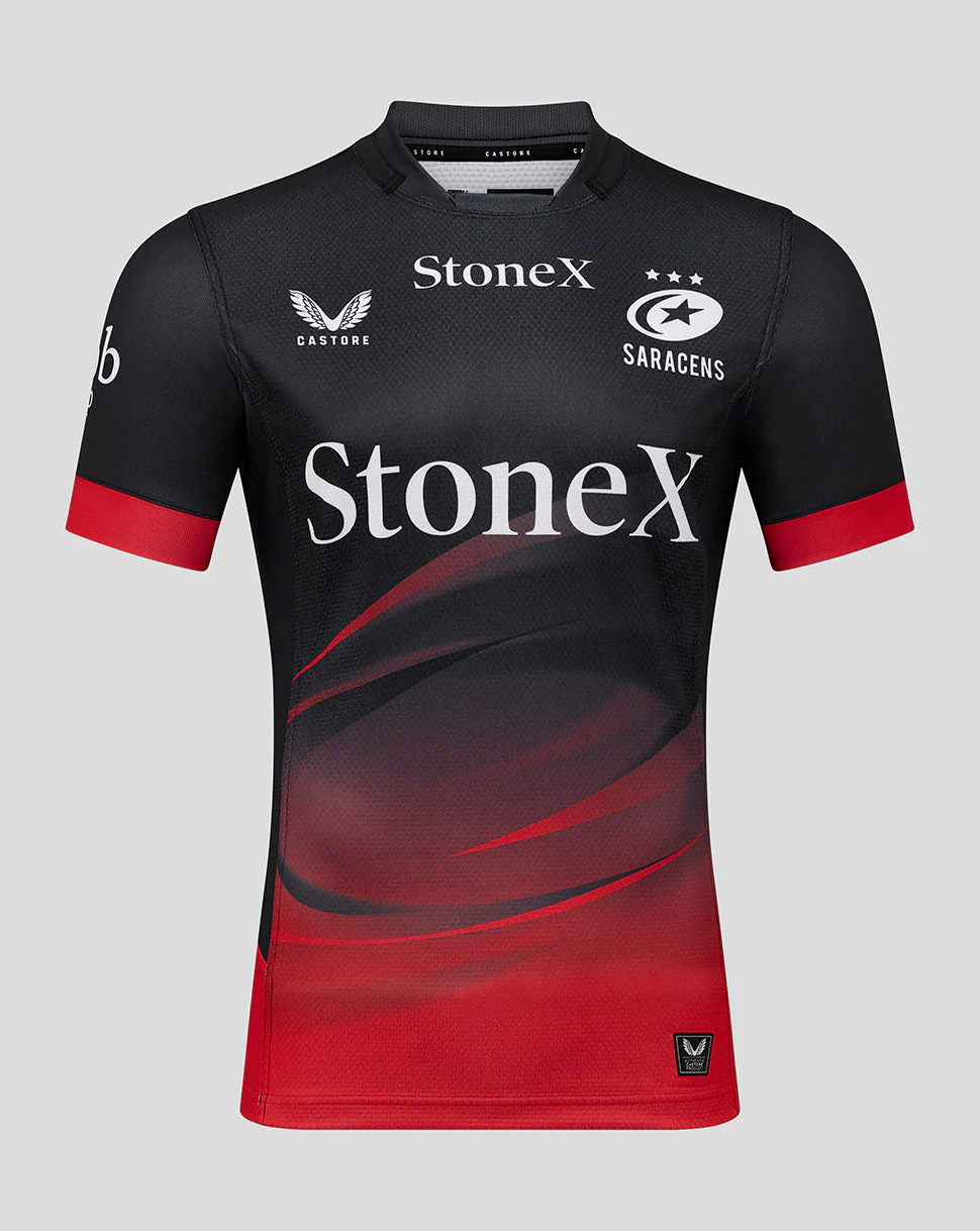 Saracens Junior 25/26 Replica Home Shirt