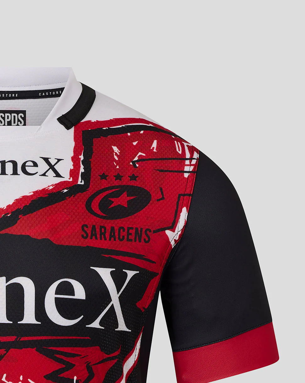 Saracens Junior 25/26 Showdown Replica Shirt - Image 2