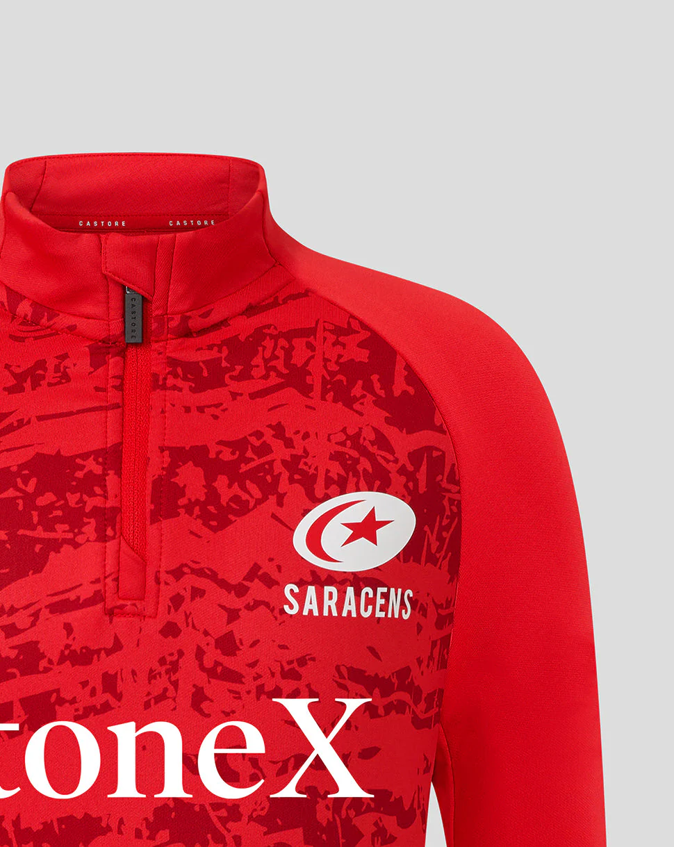 Saracens Junior's 25/26 Matchday Midlayer Top - Image 3