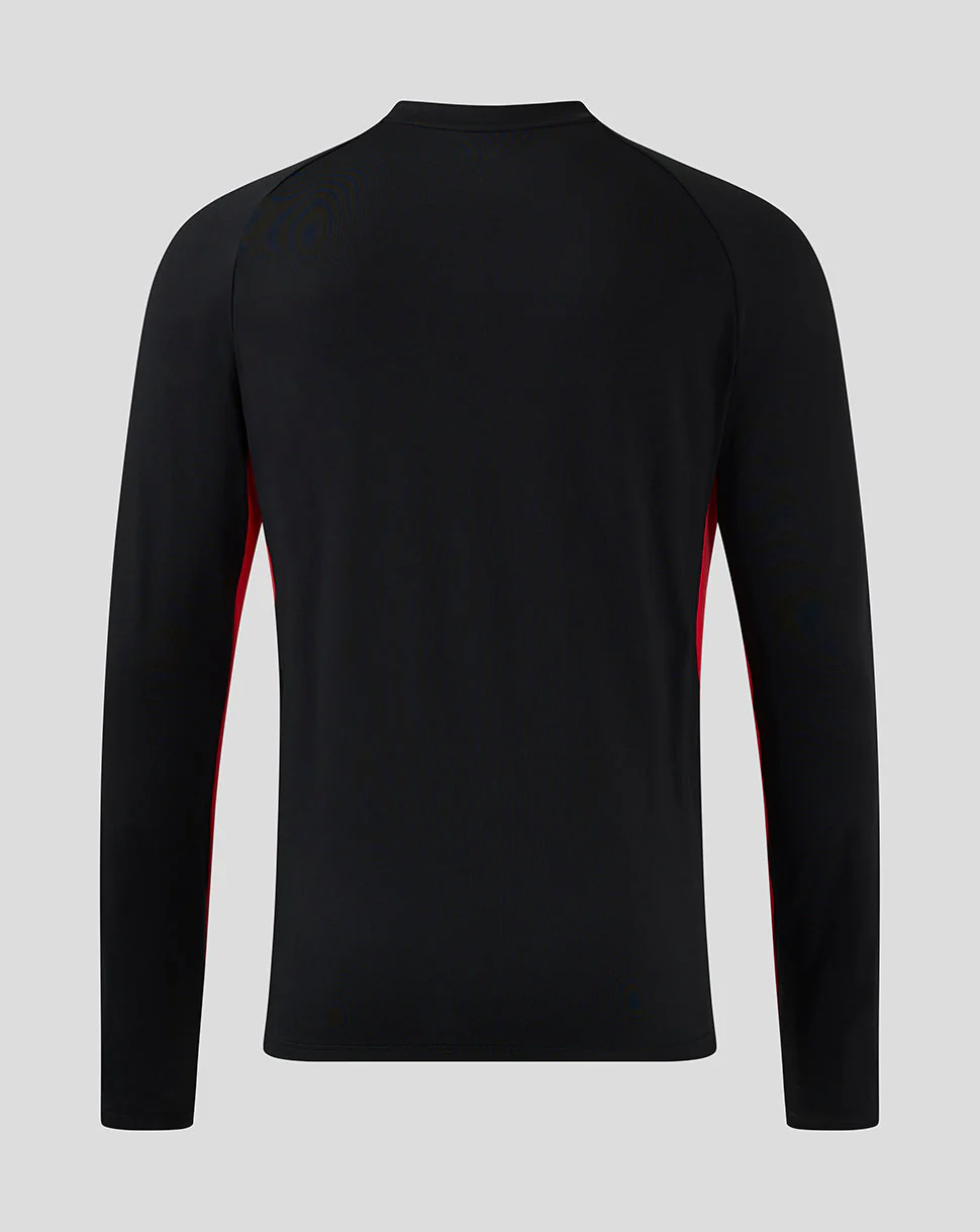 Saracens Men's 24/25 Matchday Midlayer - Black/Red - Image 5