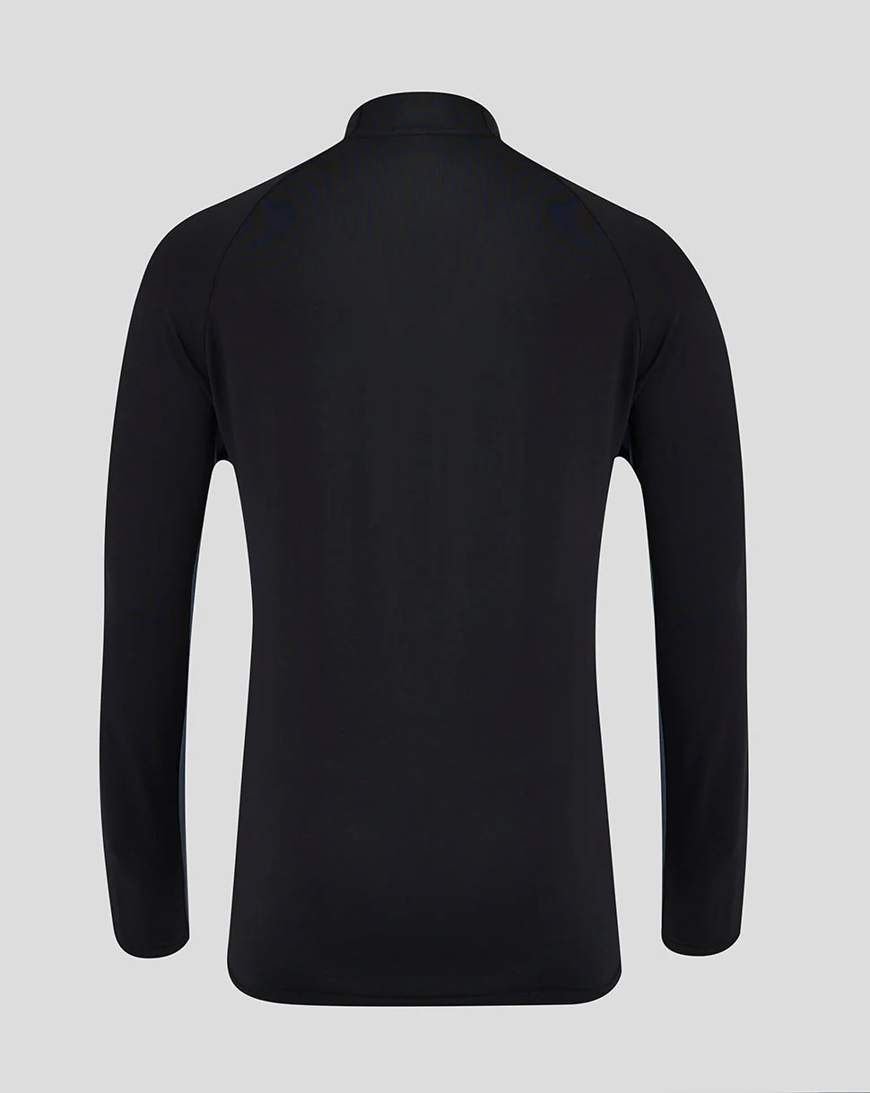 Saracens Men's 24/25 Training 1/4 Zip - Black - Image 5