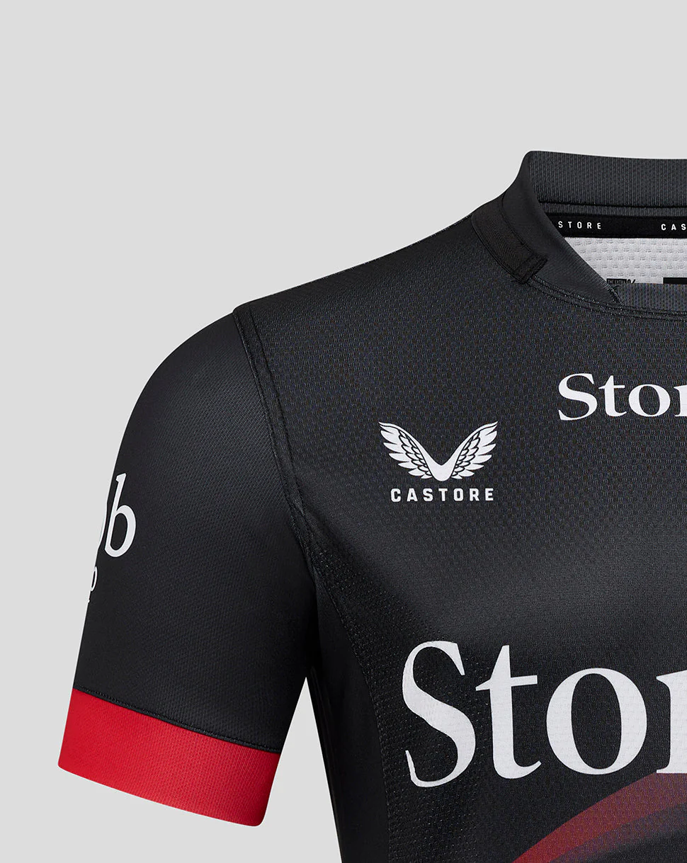 Saracens Mens 25/26 Pro Home Shirt - Image 3