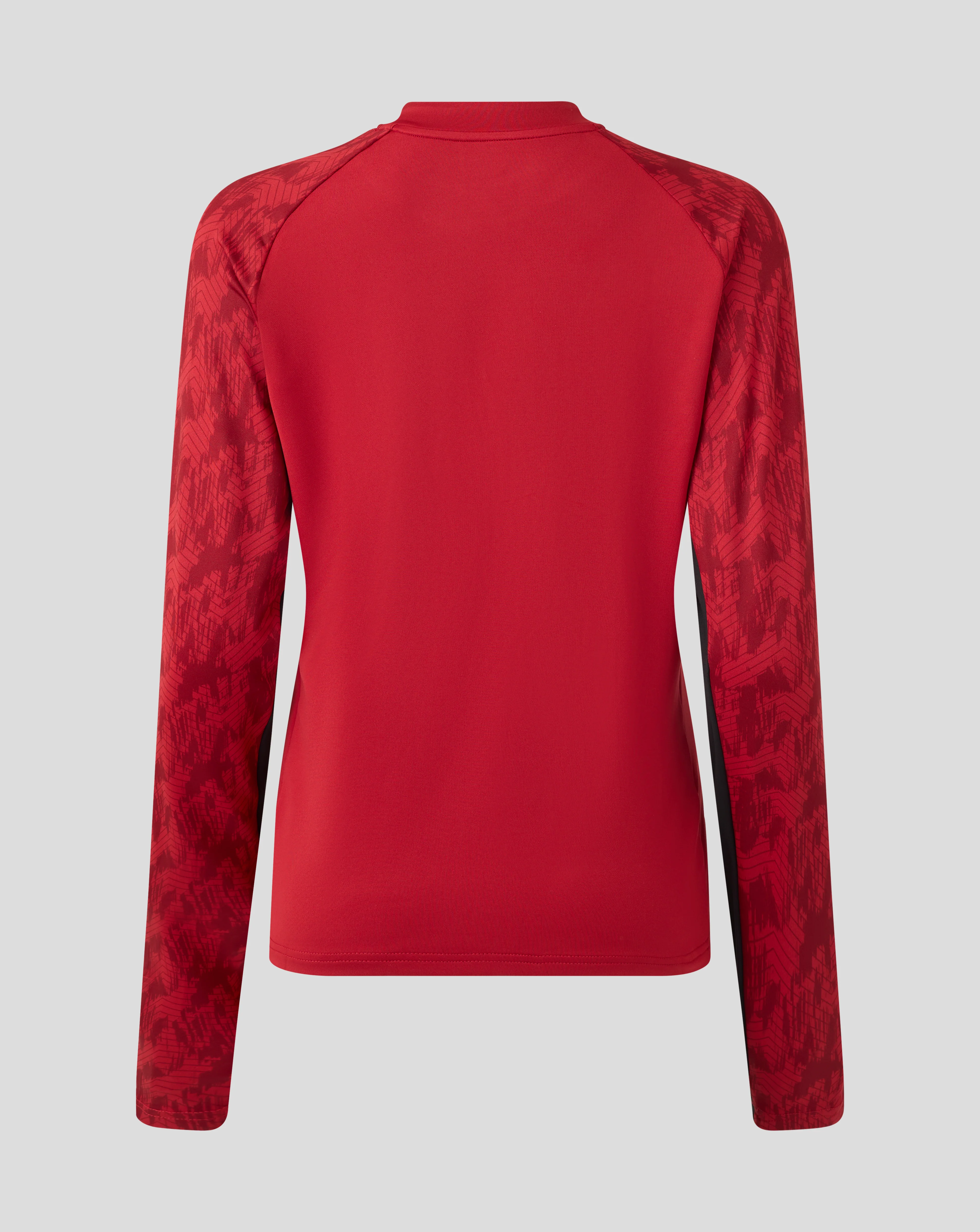 Saracens Women's 25/26 Training Drill Top - Rhymthic Red - Image 2