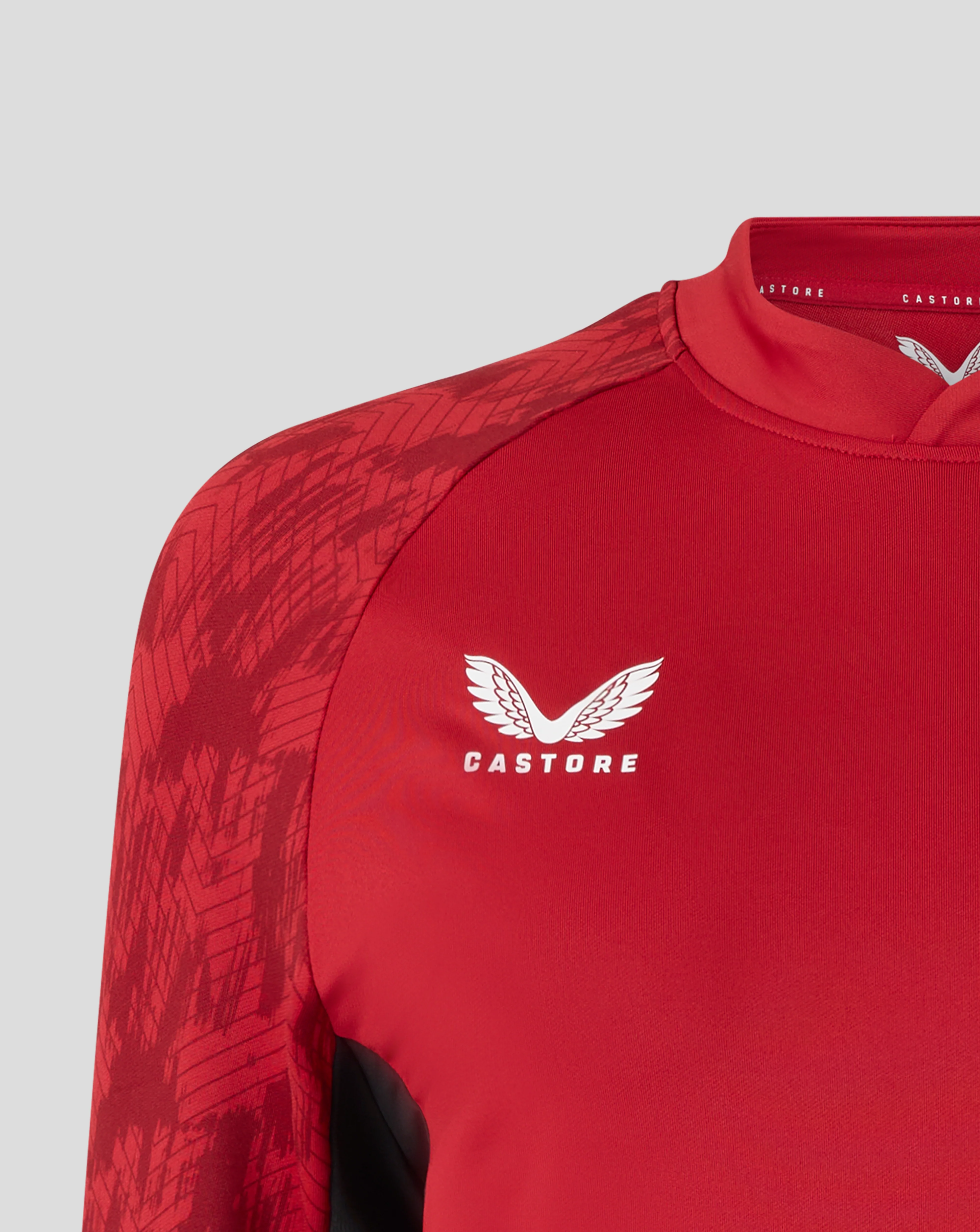 Saracens Women's 25/26 Training Drill Top - Rhymthic Red - Image 4