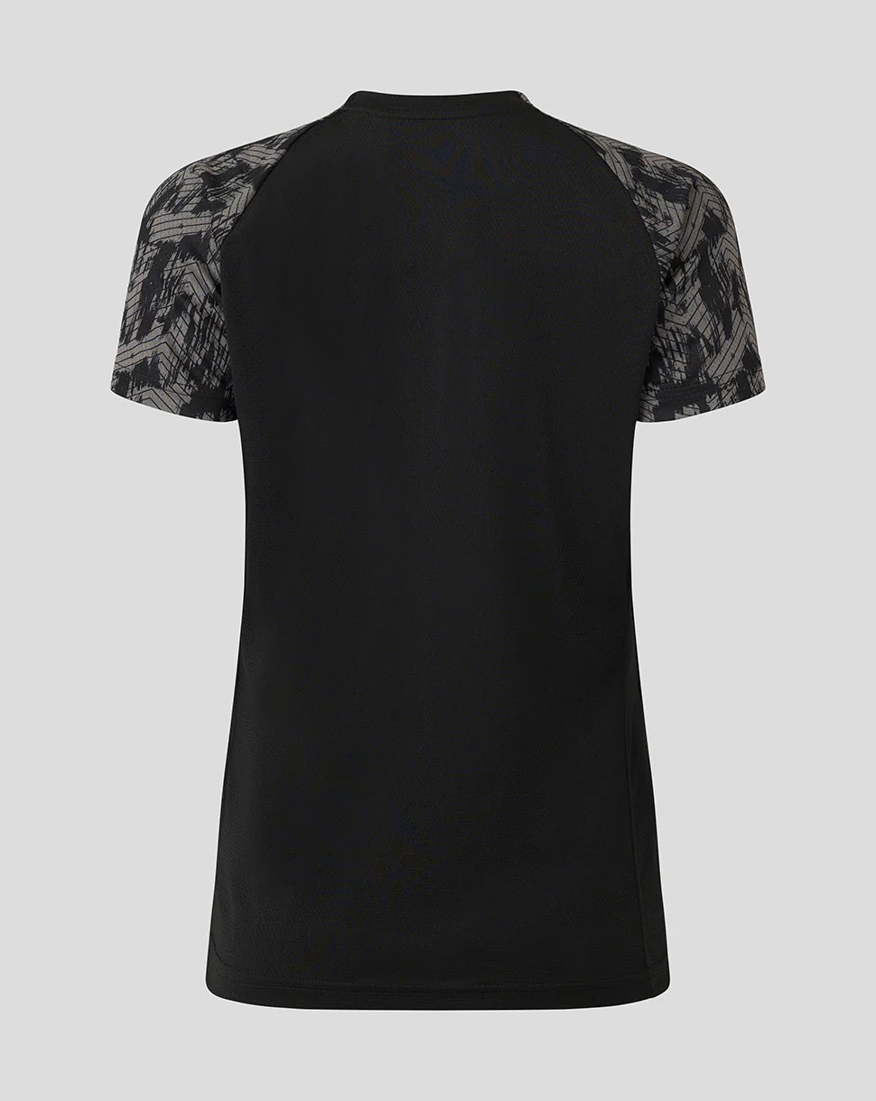 Saracens Women's 25/26 Training Short Sleeve Tee - Caviar - Image 3