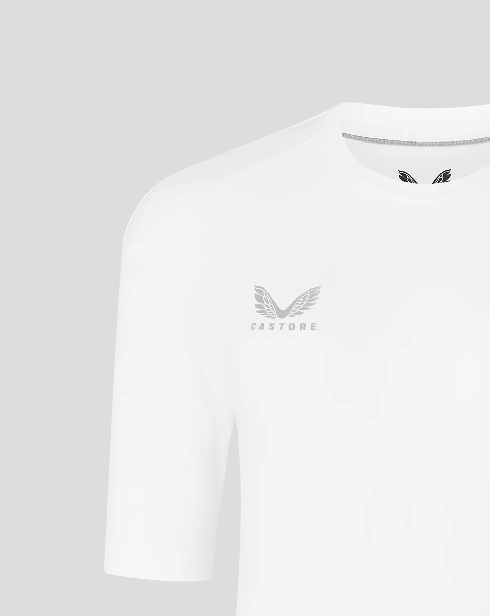 Saracens Women's 25/26 Travel Short Sleeve Tee - White - Image 4