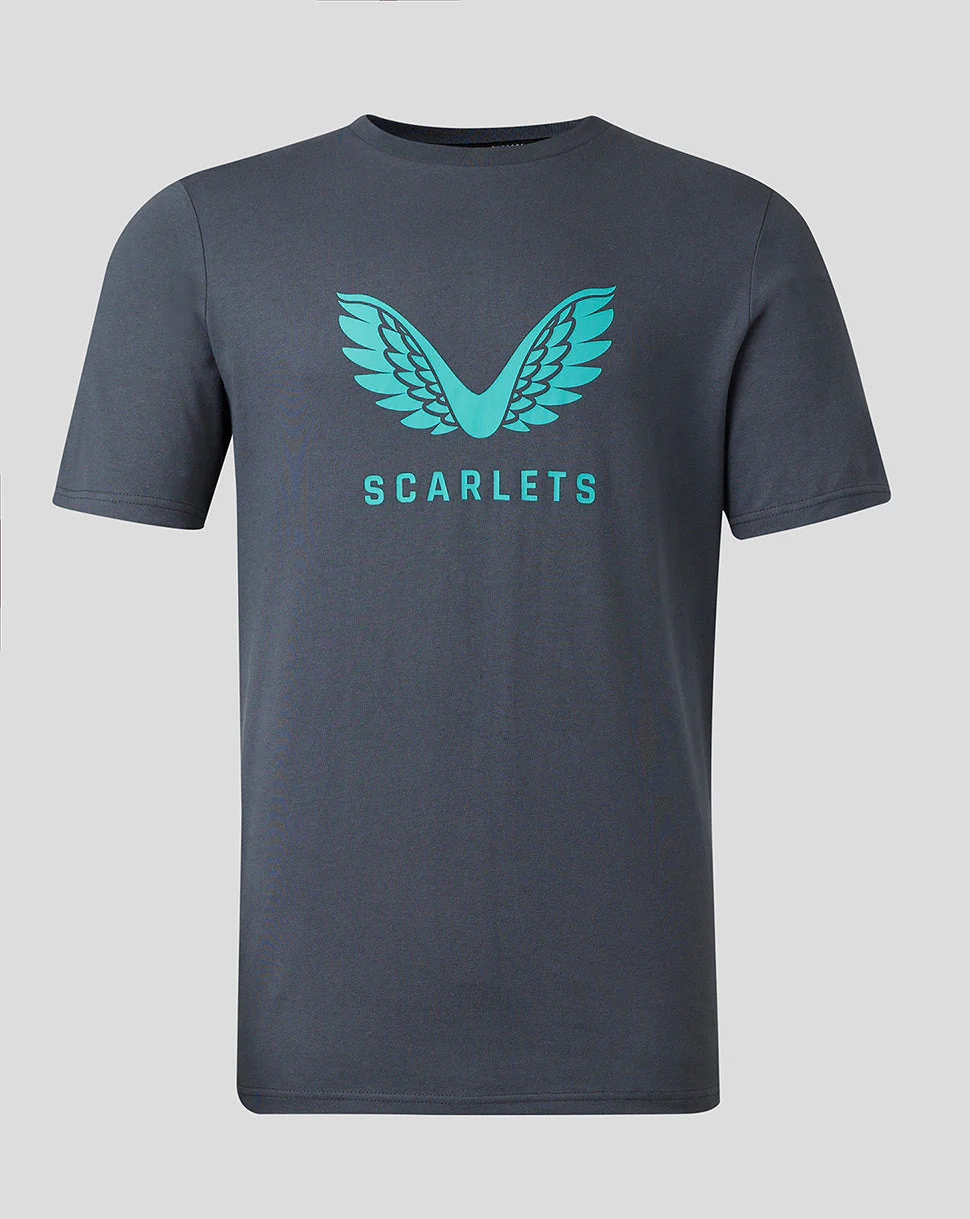 Scarlets Junior 23/24 Cotton Logo T-Shirt