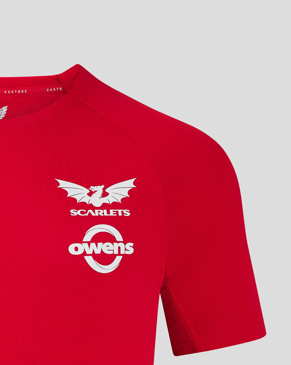 Scarlets Men's 24/25 Pro Players T-Shirt - Image 2