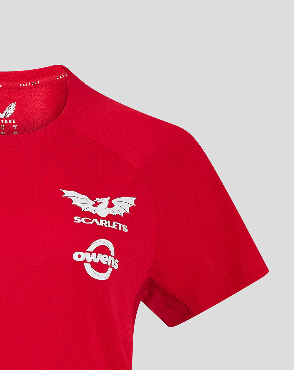 Scarlets Women's 24/25 Pro Players T-Shirt - Image 2