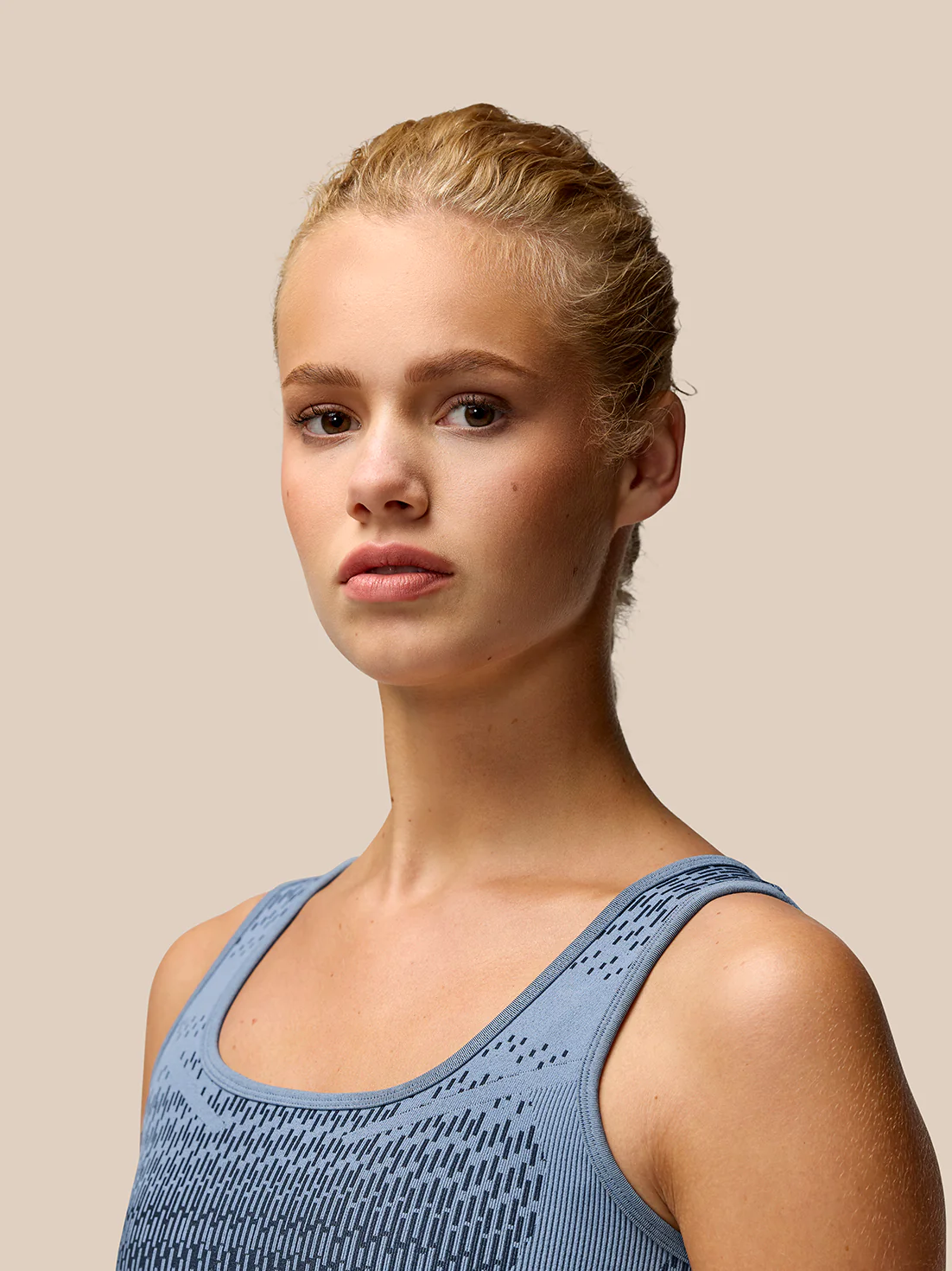 Flow Training Sports Bra - Midnight Navy - Image 3