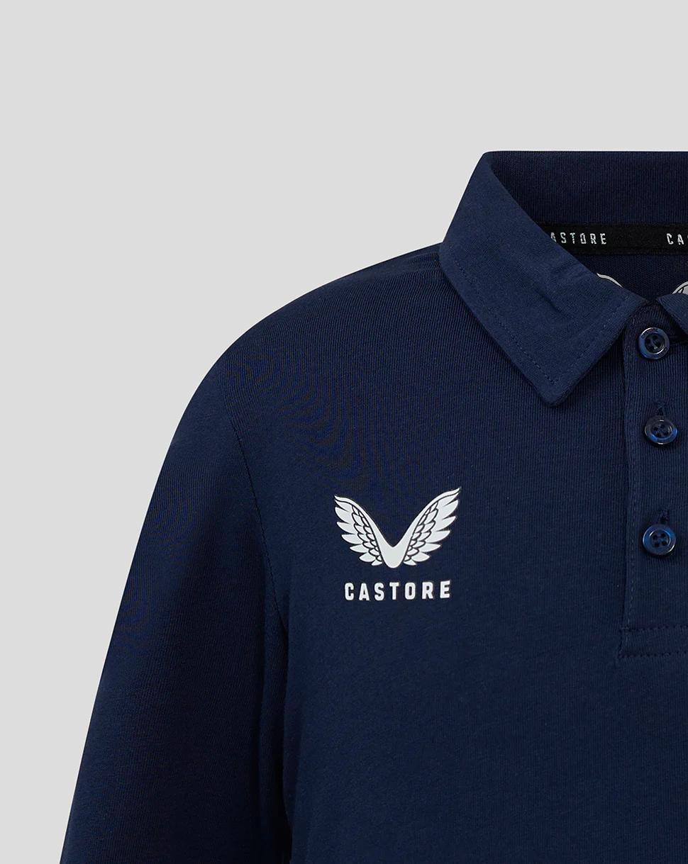 SHORT SLEEVE COTTON / POLY POLO - Navy - Image 2
