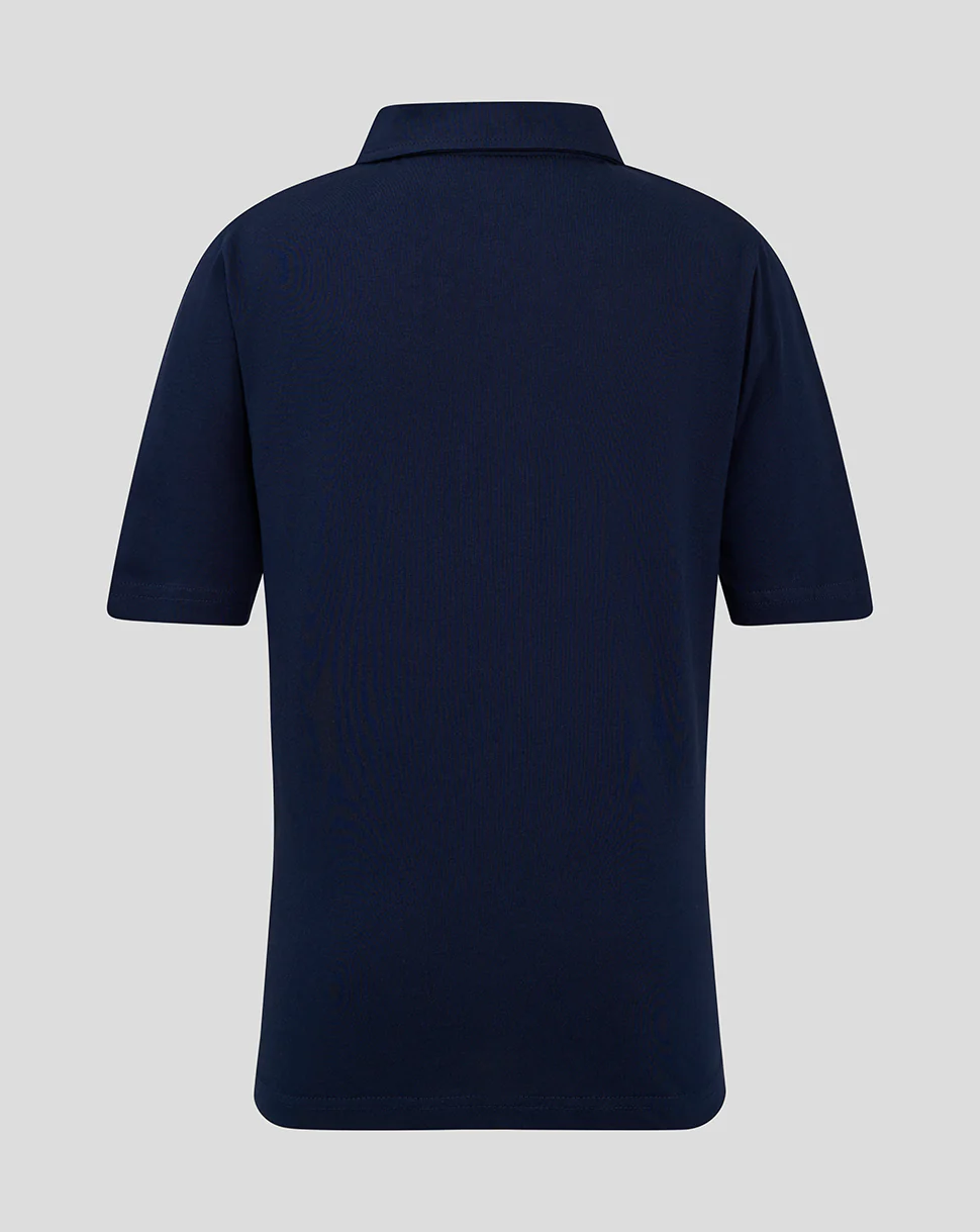 SHORT SLEEVE COTTON / POLY POLO - Navy - Image 3