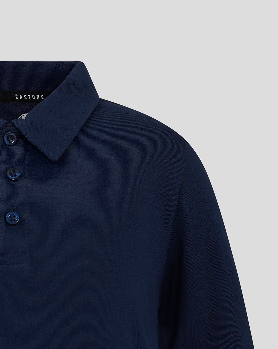 SHORT SLEEVE COTTON / POLY POLO - Navy - Image 4