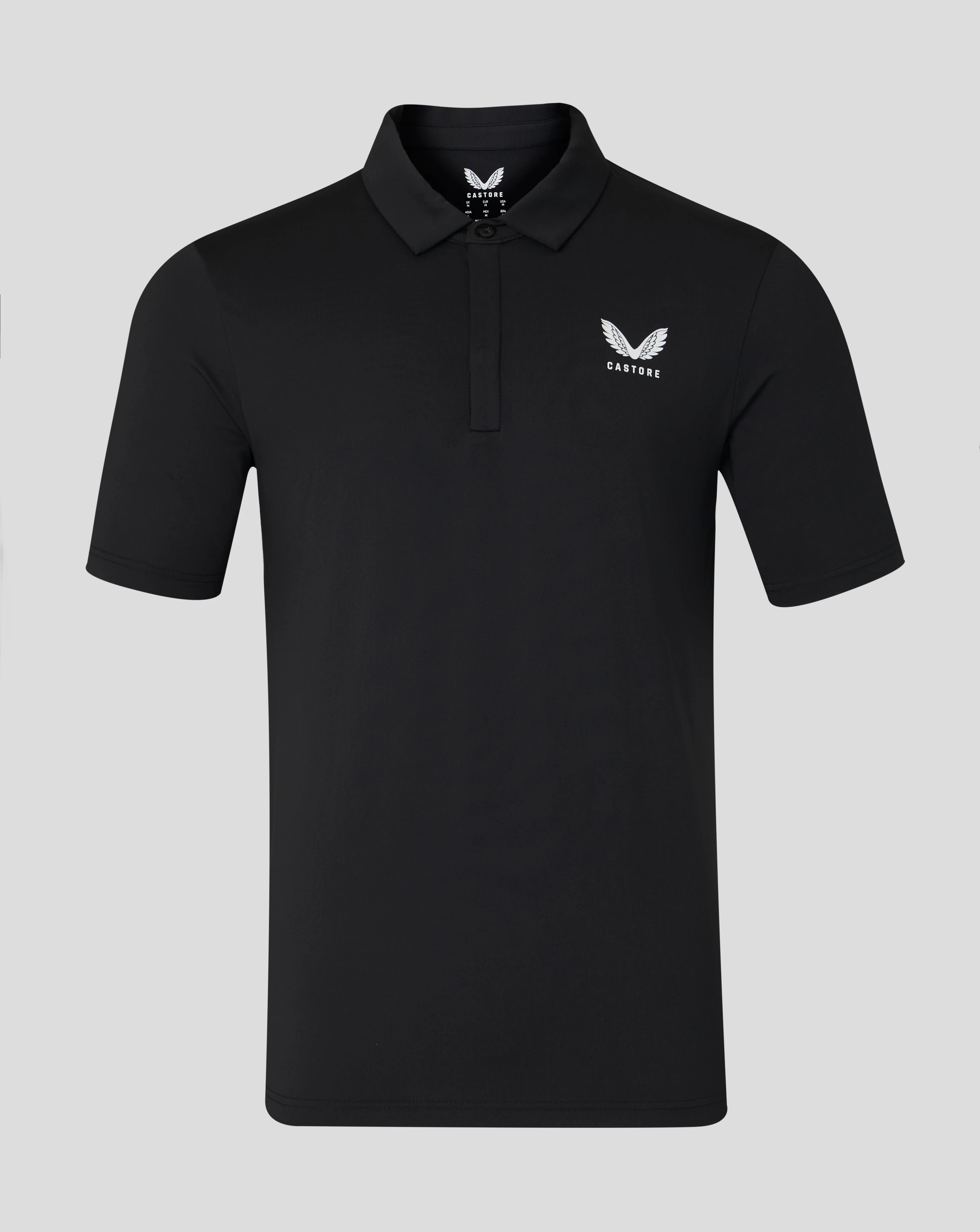 Men's Short Sleeve Polo - Black