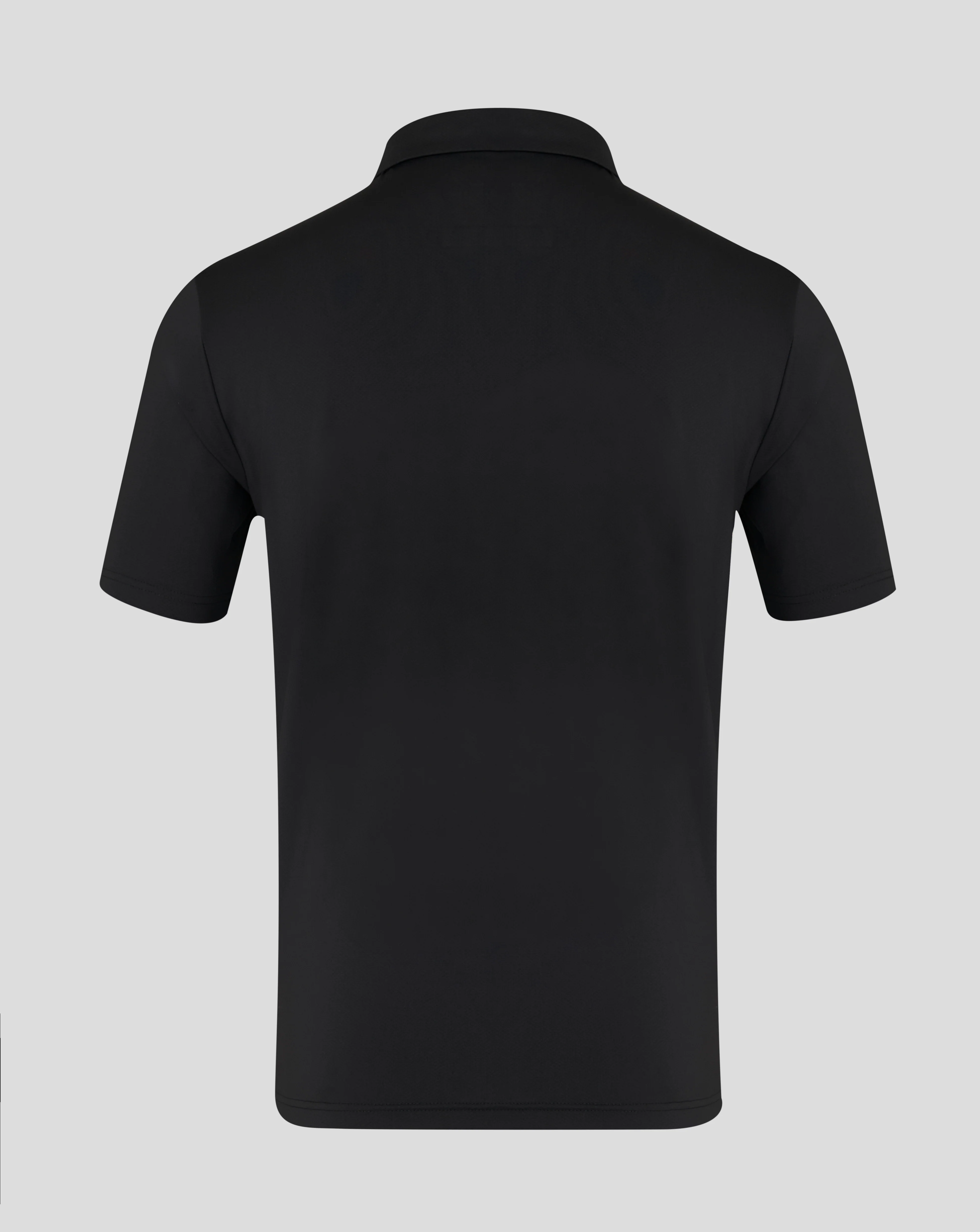 Men's Short Sleeve Polo - Black - Image 2