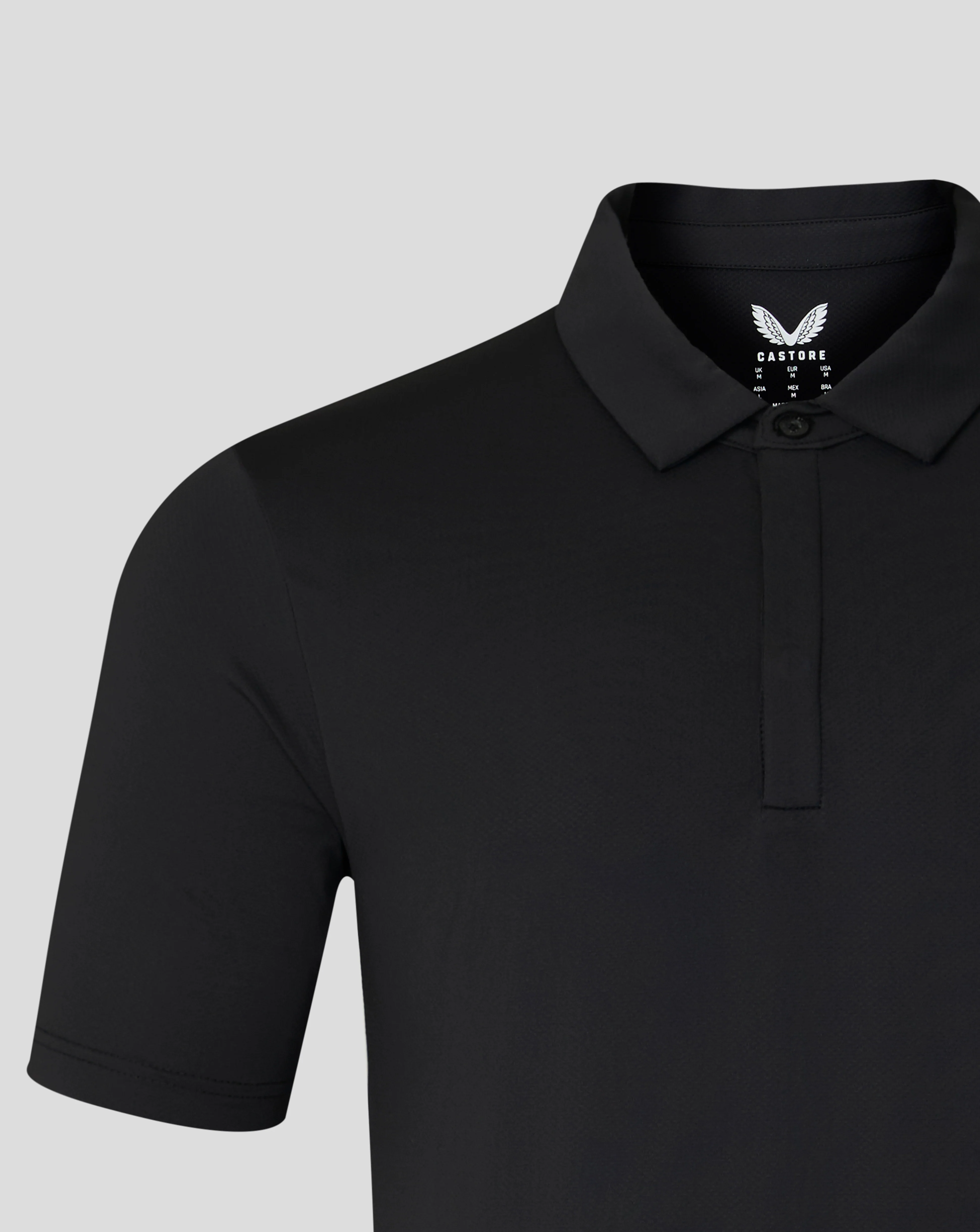 Men's Short Sleeve Polo - Black - Image 4