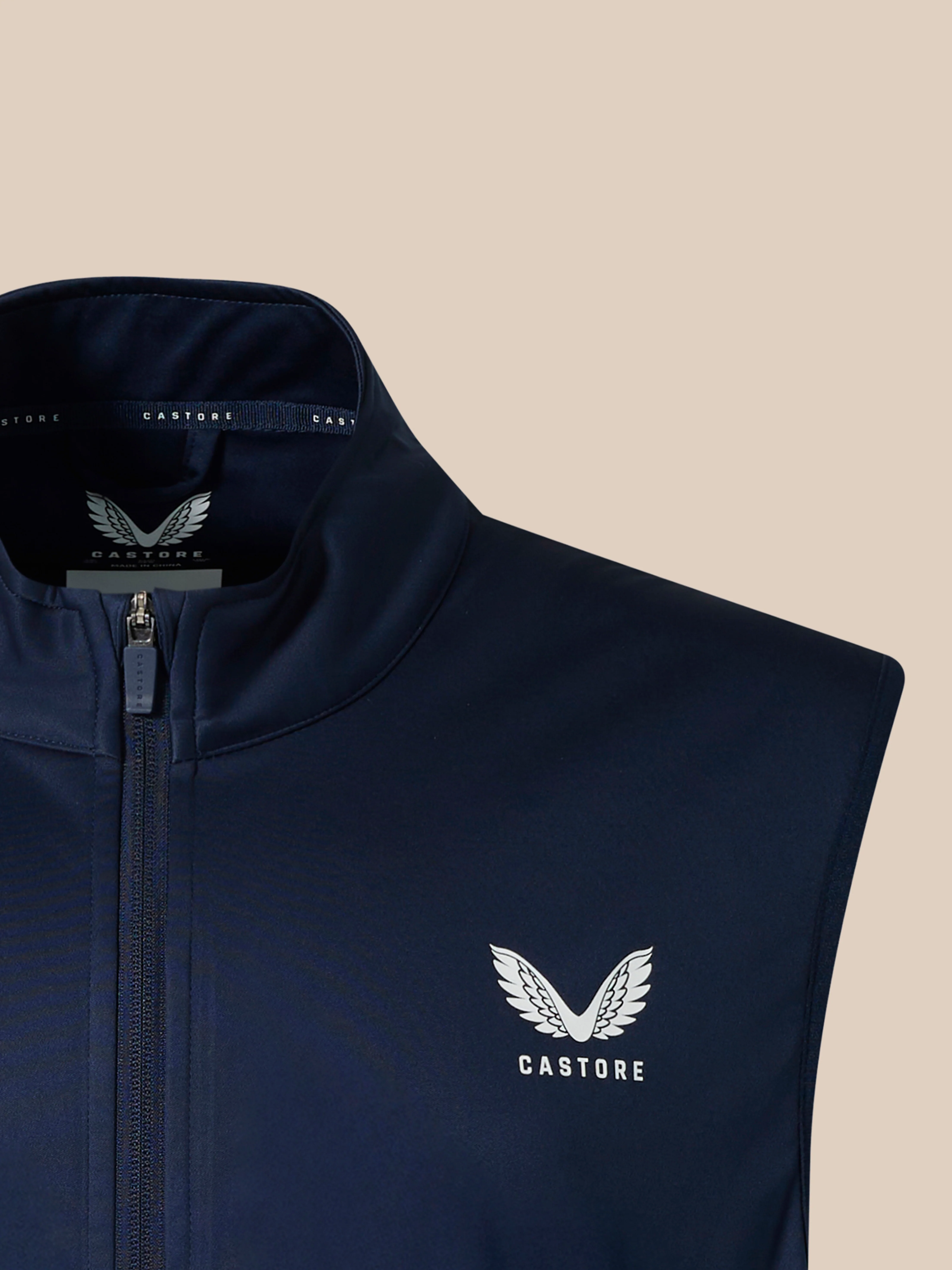 Softshell Unisex Gilet - Navy - Image 4