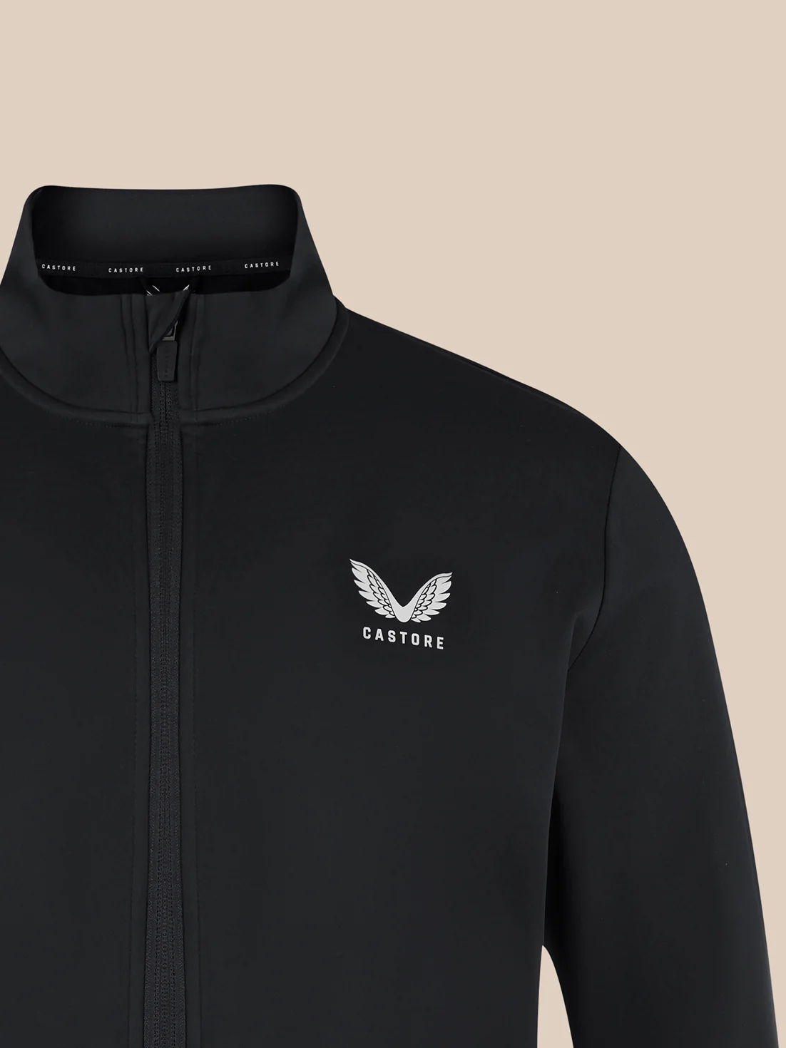Unisex Softshell Jacket - Black - Image 3
