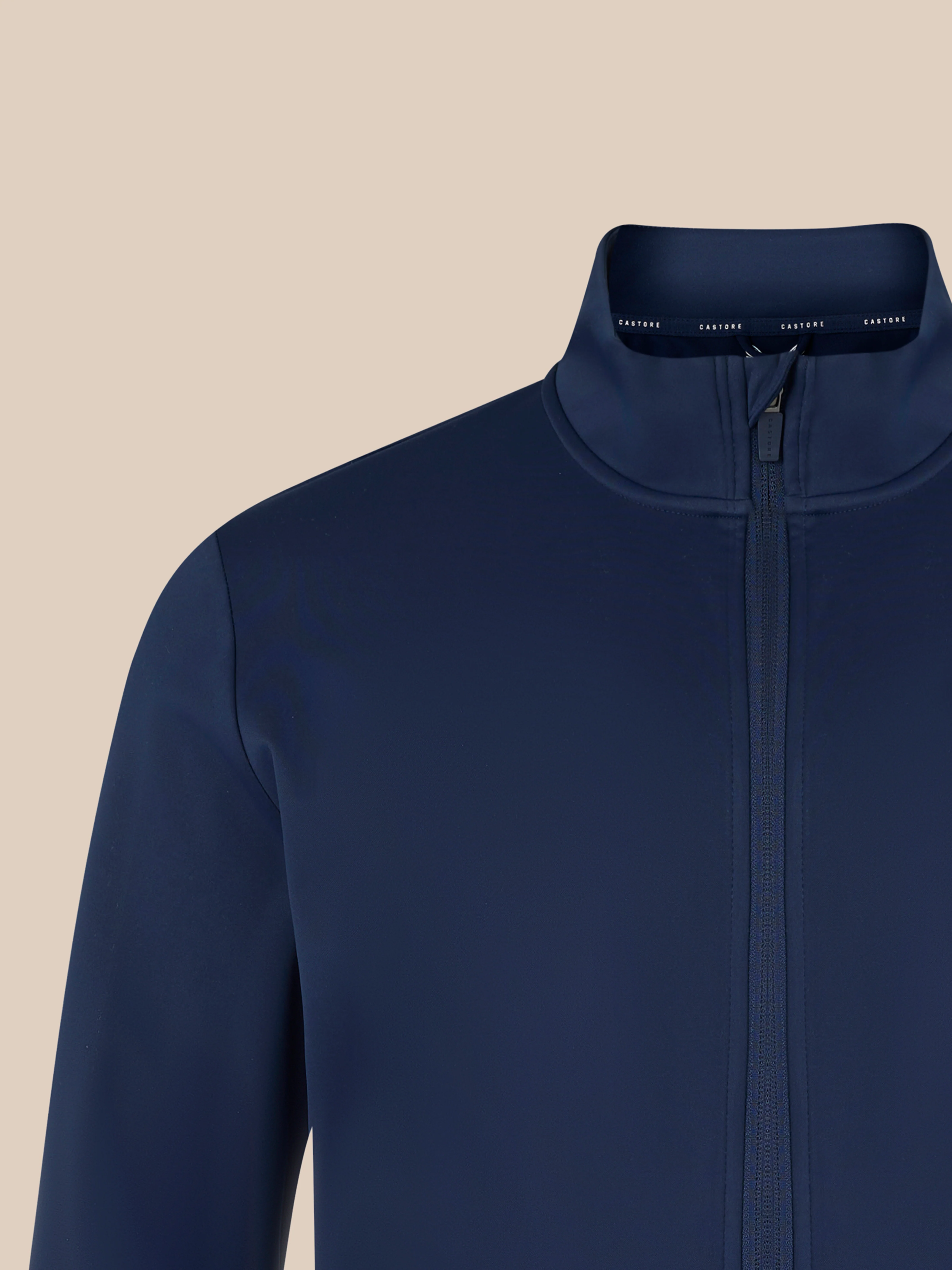 Unisex Softshell Jacket - Navy - Image 3