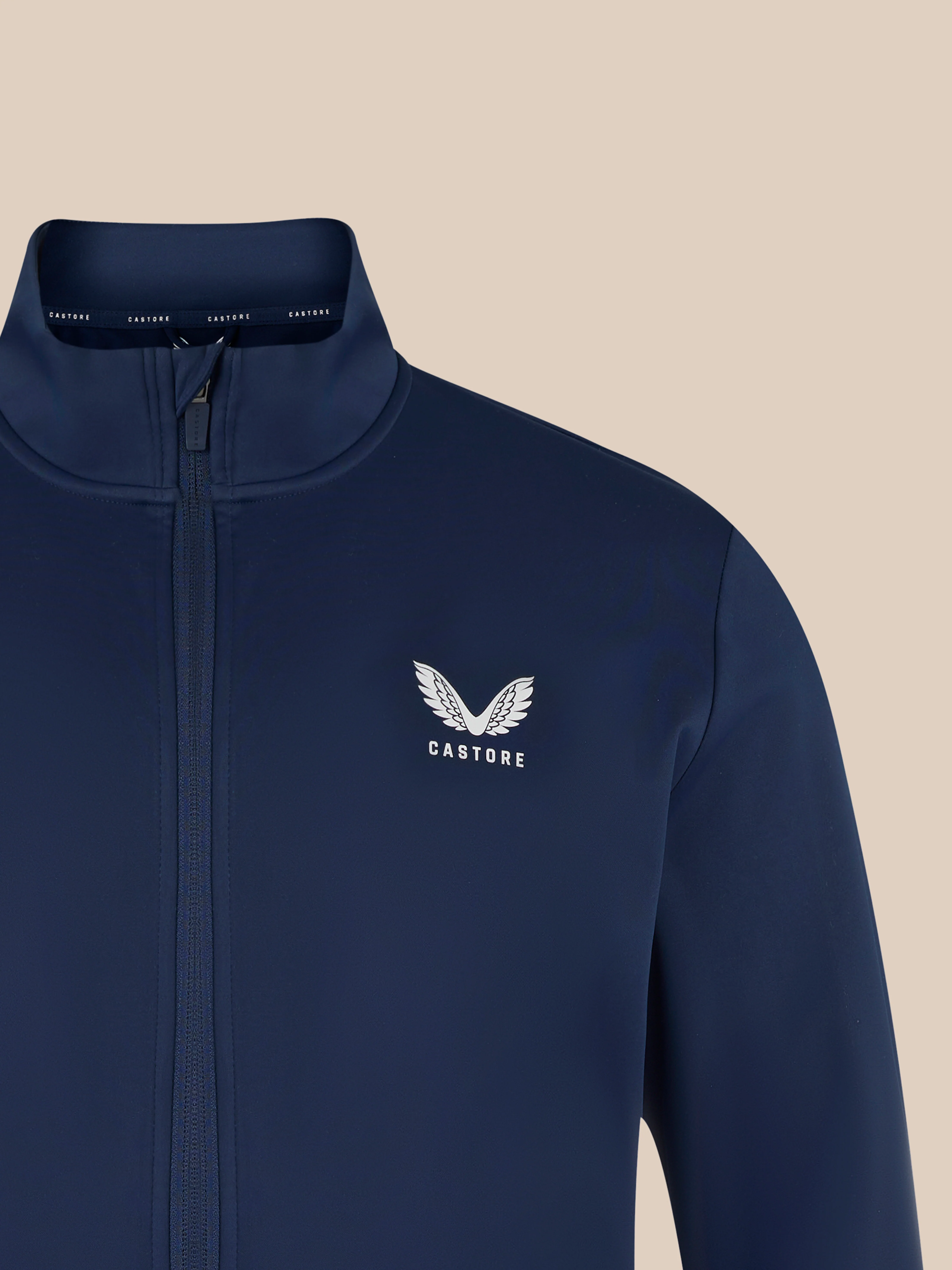 Unisex Softshell Jacket - Navy - Image 4