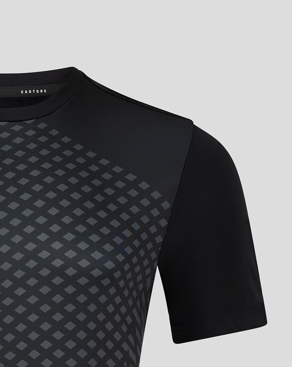 ss Geometric Printed Training Tee 3 - Caviar/Phantom - Image 4
