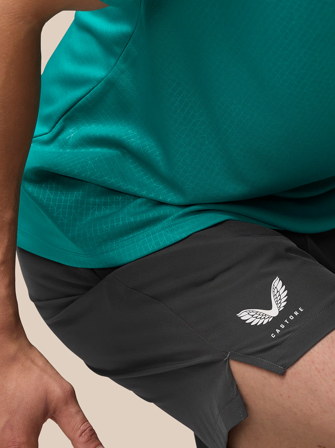 Adapt Training 7" Shorts - Grey - Image 4