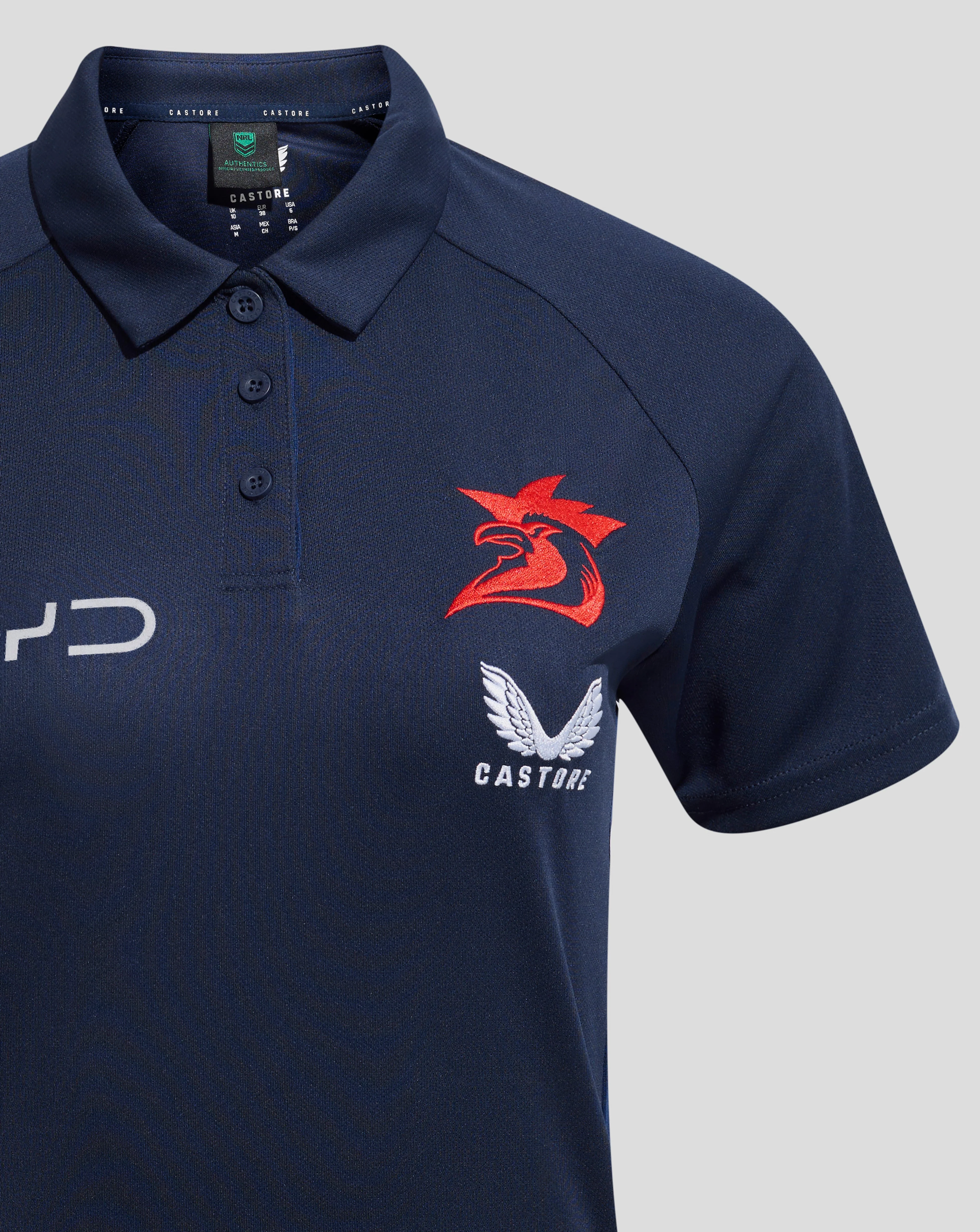 Sydney Roosters 2025 Women's Pro Players Presentation Polo - Image 3