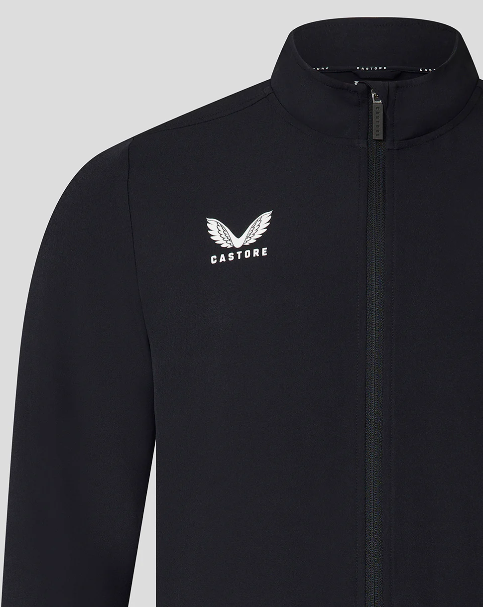Men's Track Jacket - Black - Image 3