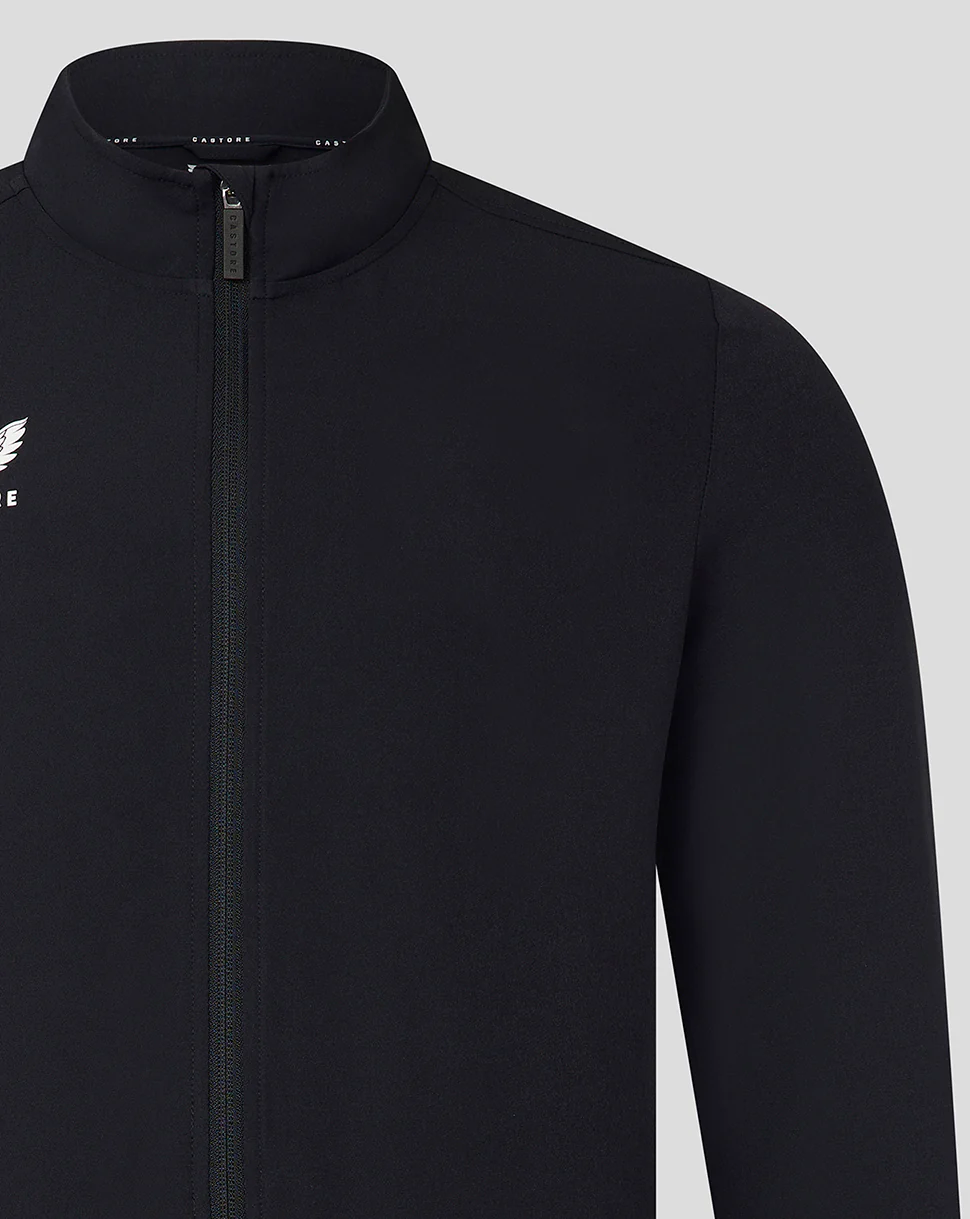 Men's Track Jacket - Black - Image 5