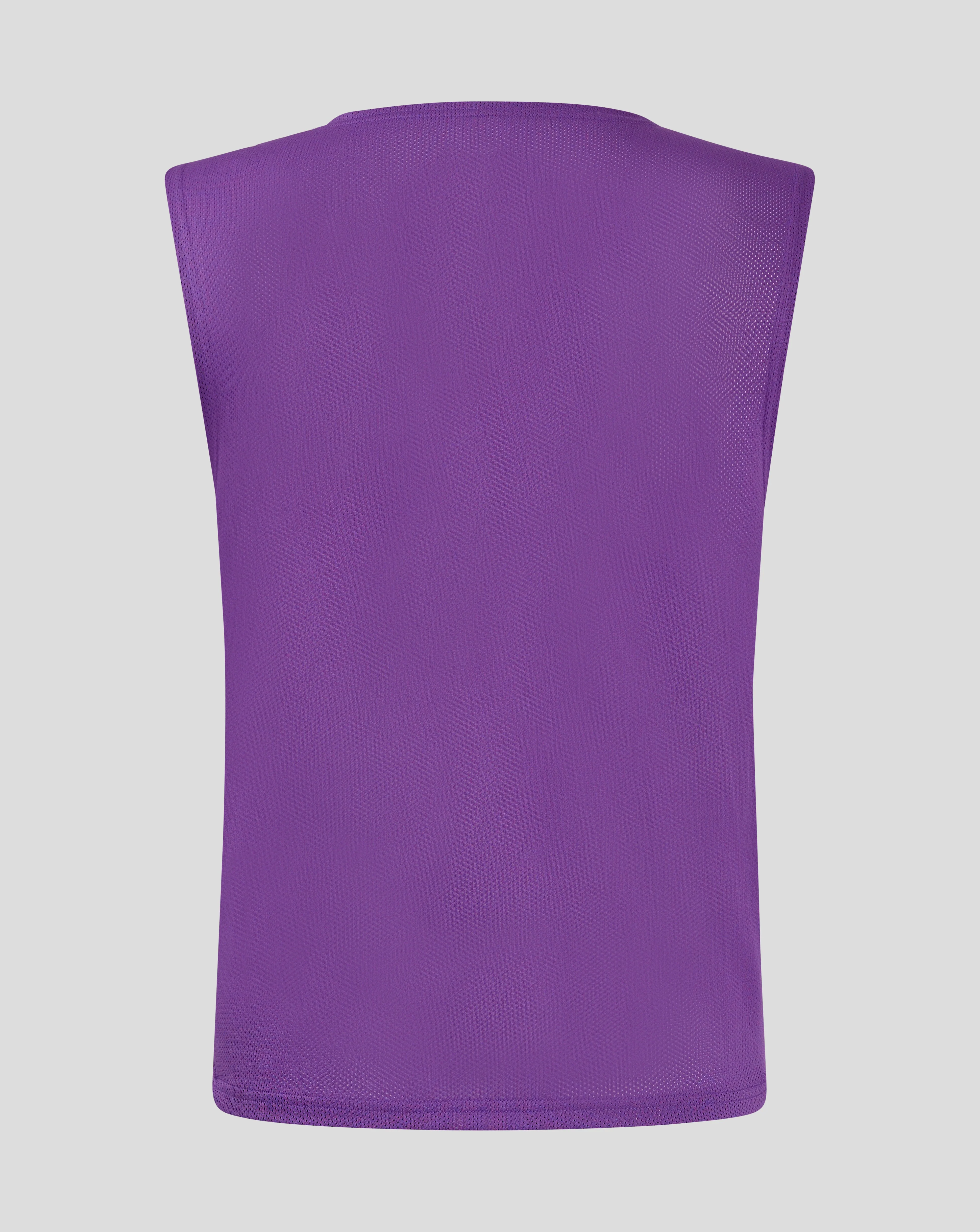 Unisex Training Bib - Purple - Image 2
