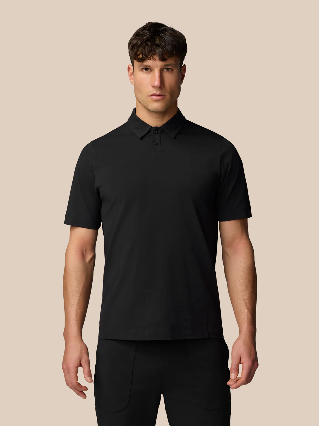 Travel Polo - Black