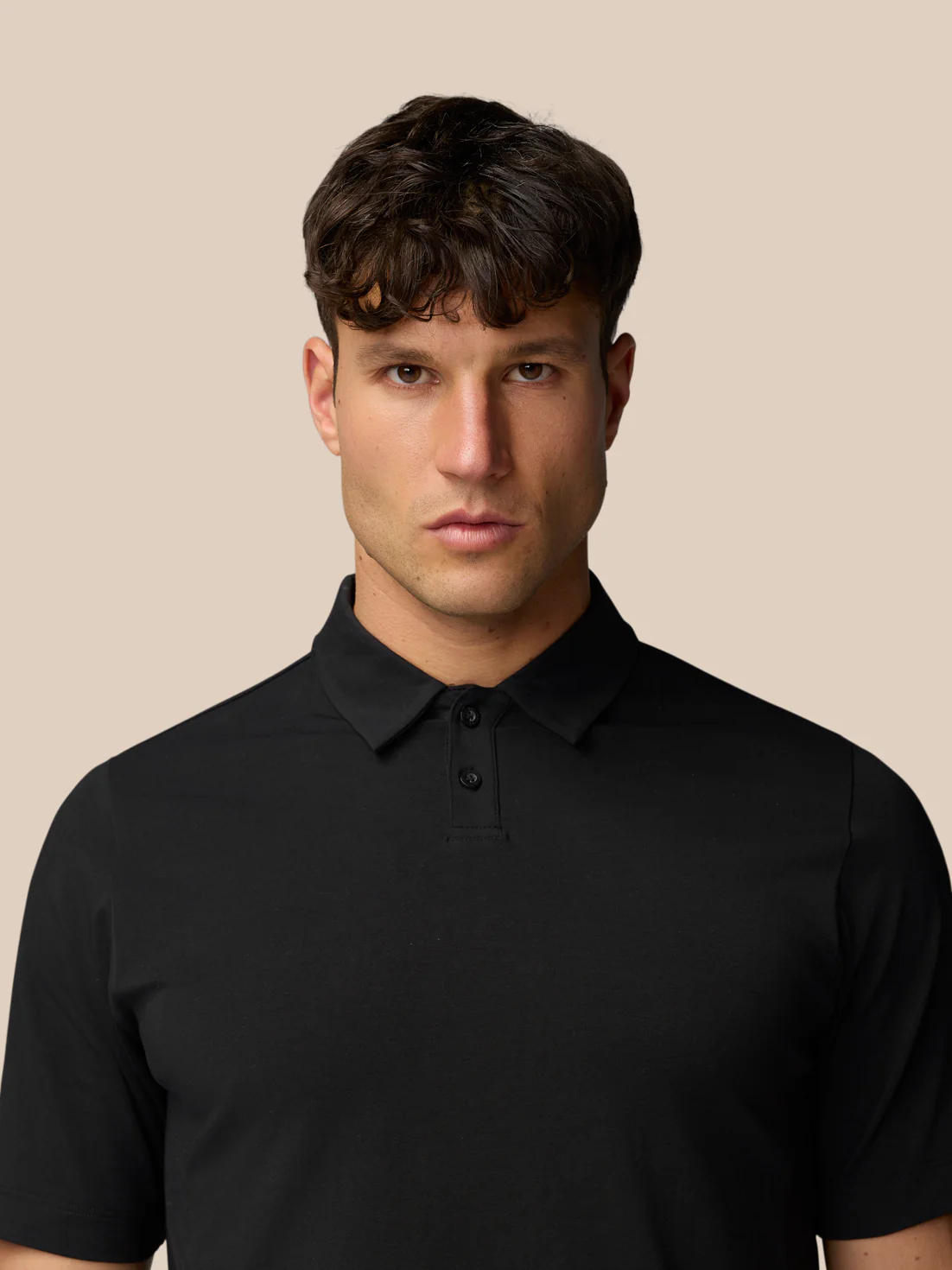 Travel Polo - Black - Image 4