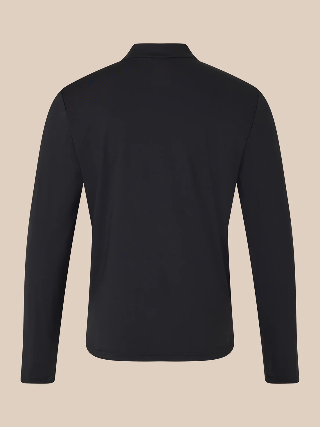 Unisex 1/4 Zip - Black/ White - Image 2