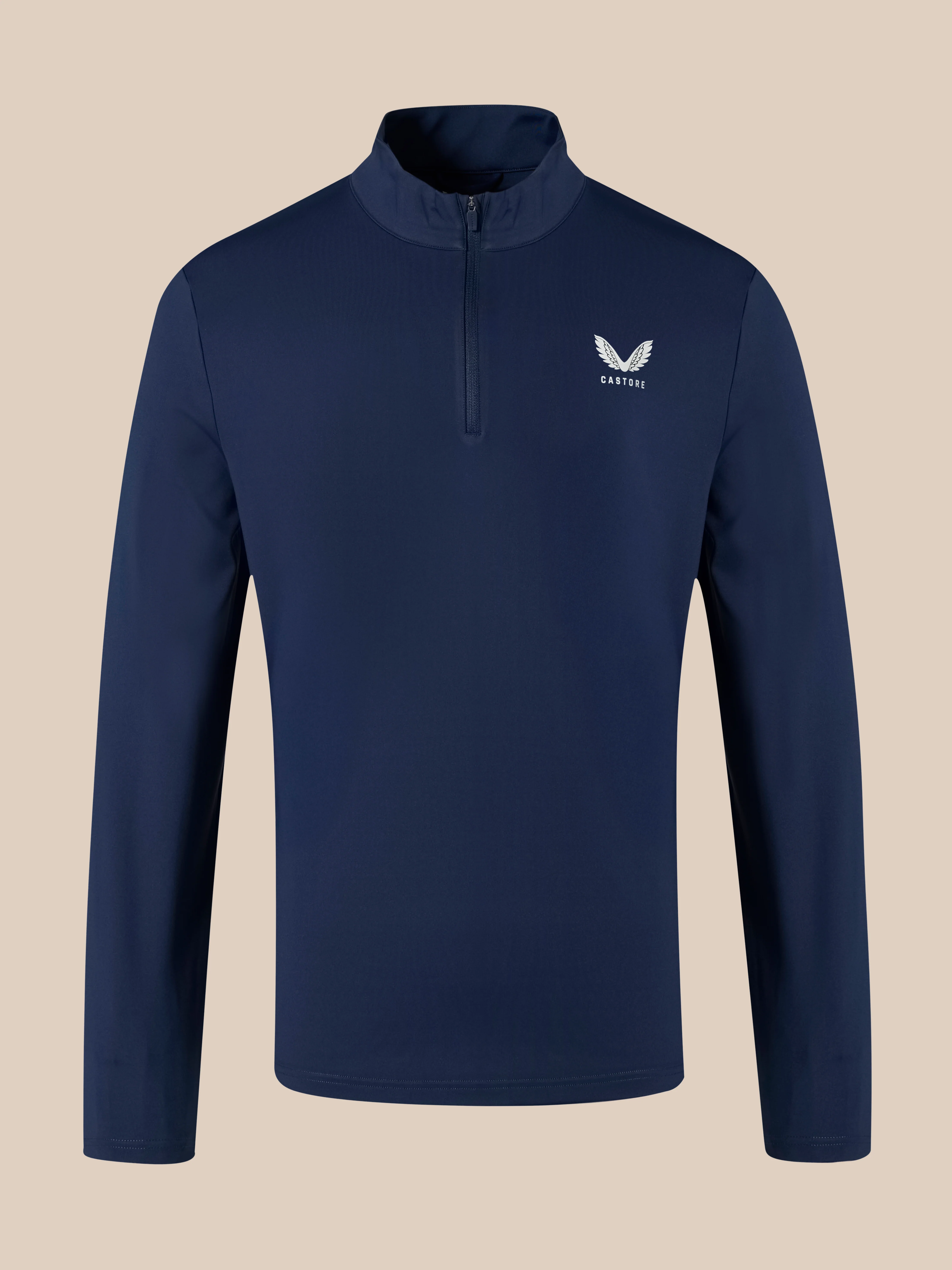 Unisex 1/4 Zip Top - Navy