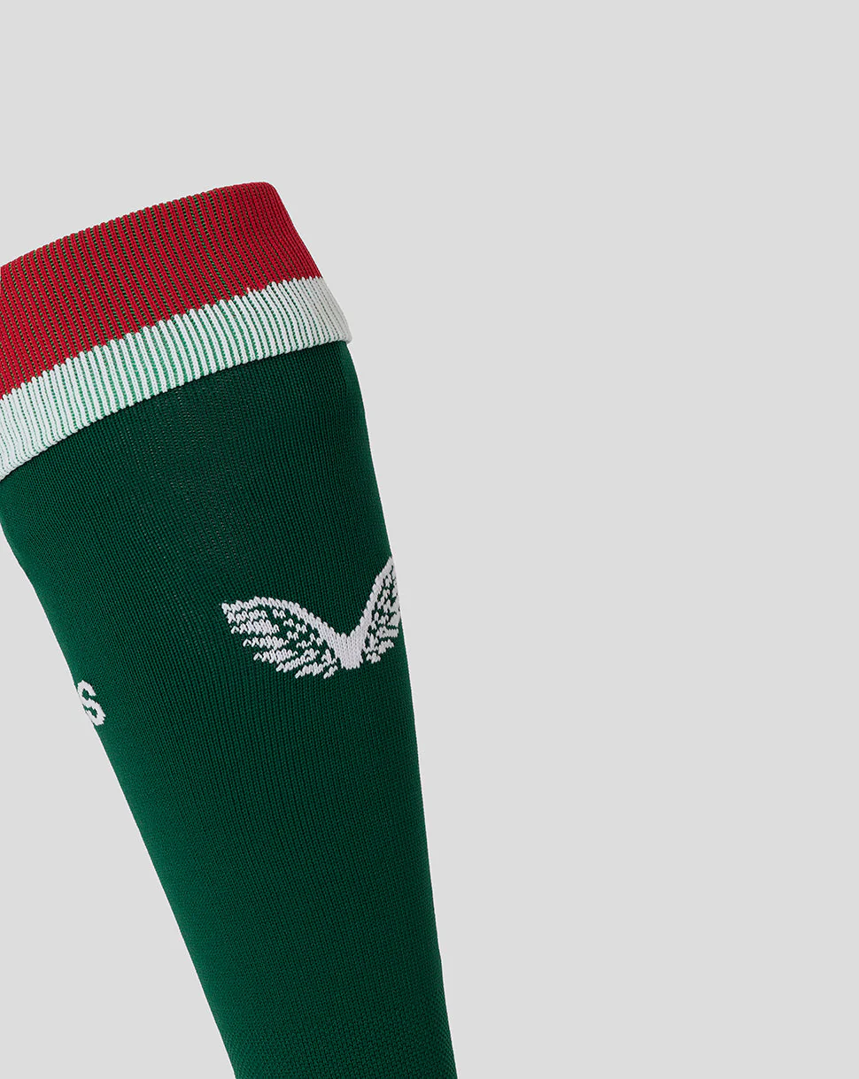 Leicester Tigers Unisex 25/26 Pro Home Playing Sock - Image 2