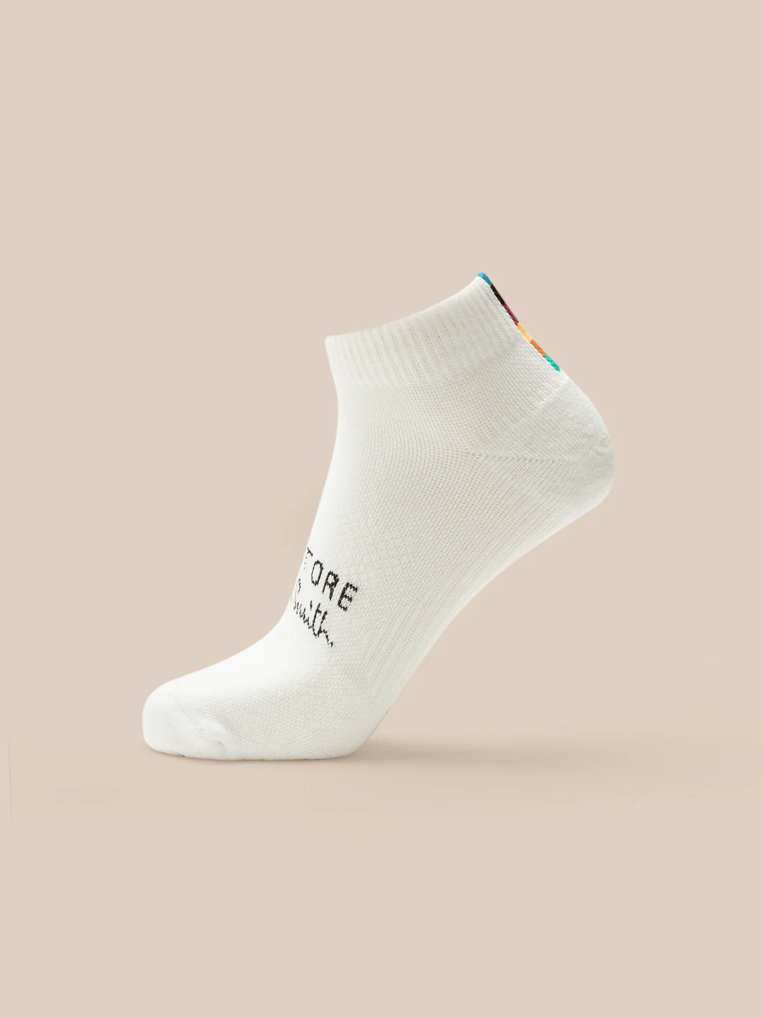 Unisex x Paul Smith 2 Pack Technical Ankle Socks - Off White