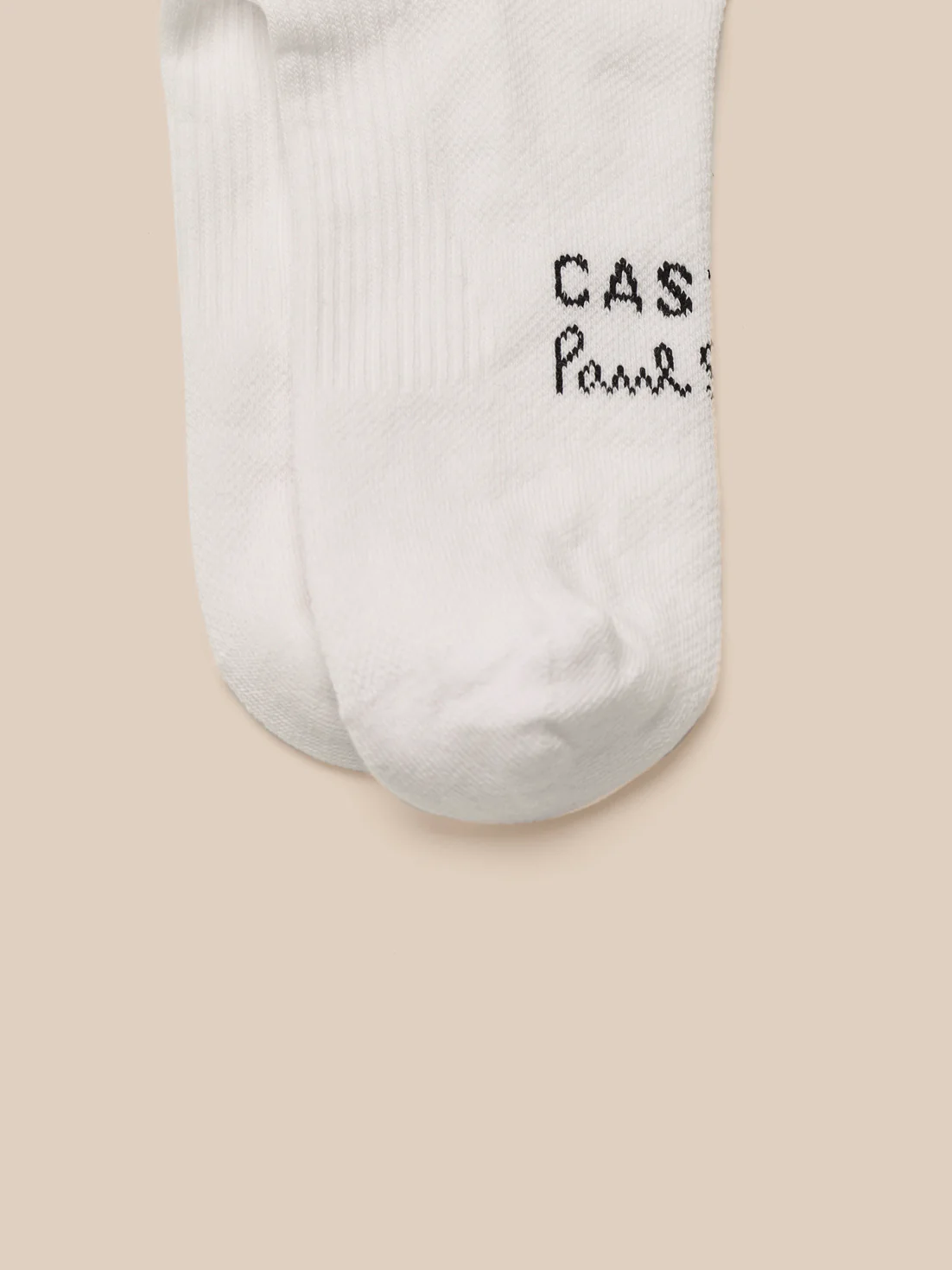 Unisex x Paul Smith 2 Pack Technical Ankle Socks - Off White - Image 3