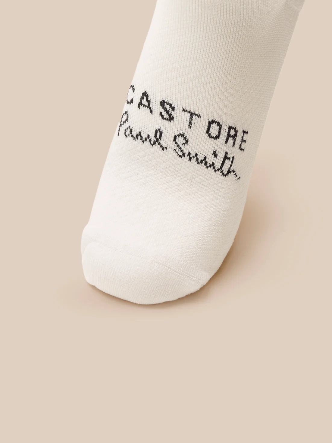 Unisex x Paul Smith 2 Pack Technical Ankle Socks - Off White - Image 4