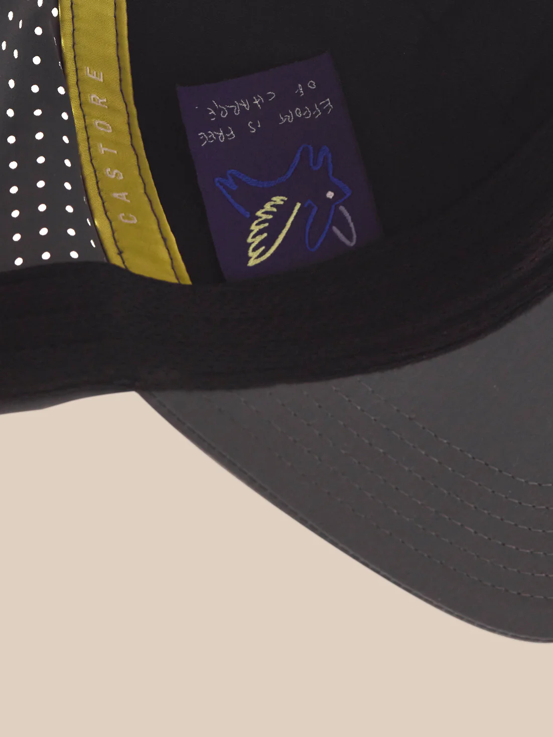 Unisex x Paul Smith Technical Cap - Charcoal - Image 6