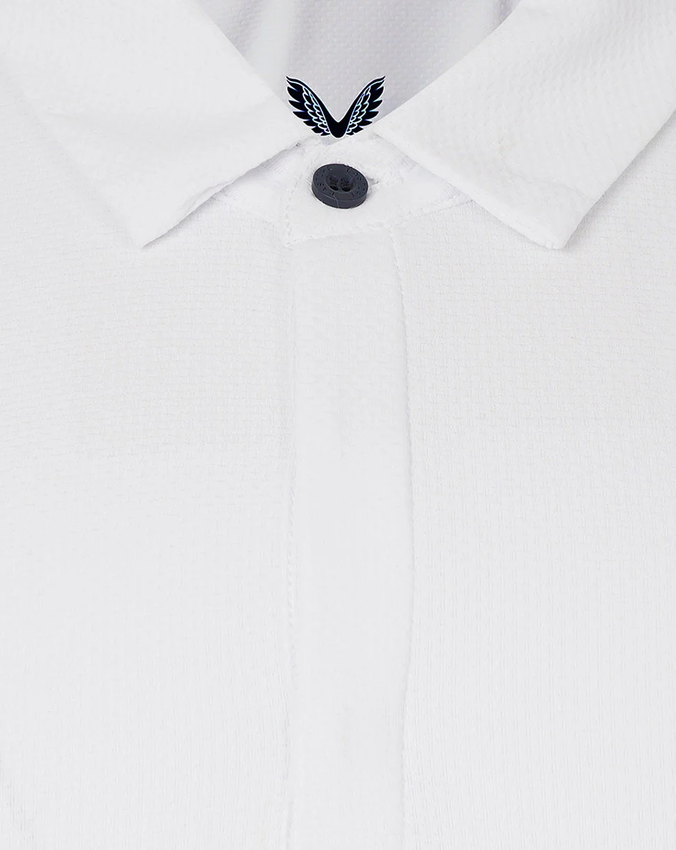 Unisex Honda Hrc Polo Shirt - White - Image 3