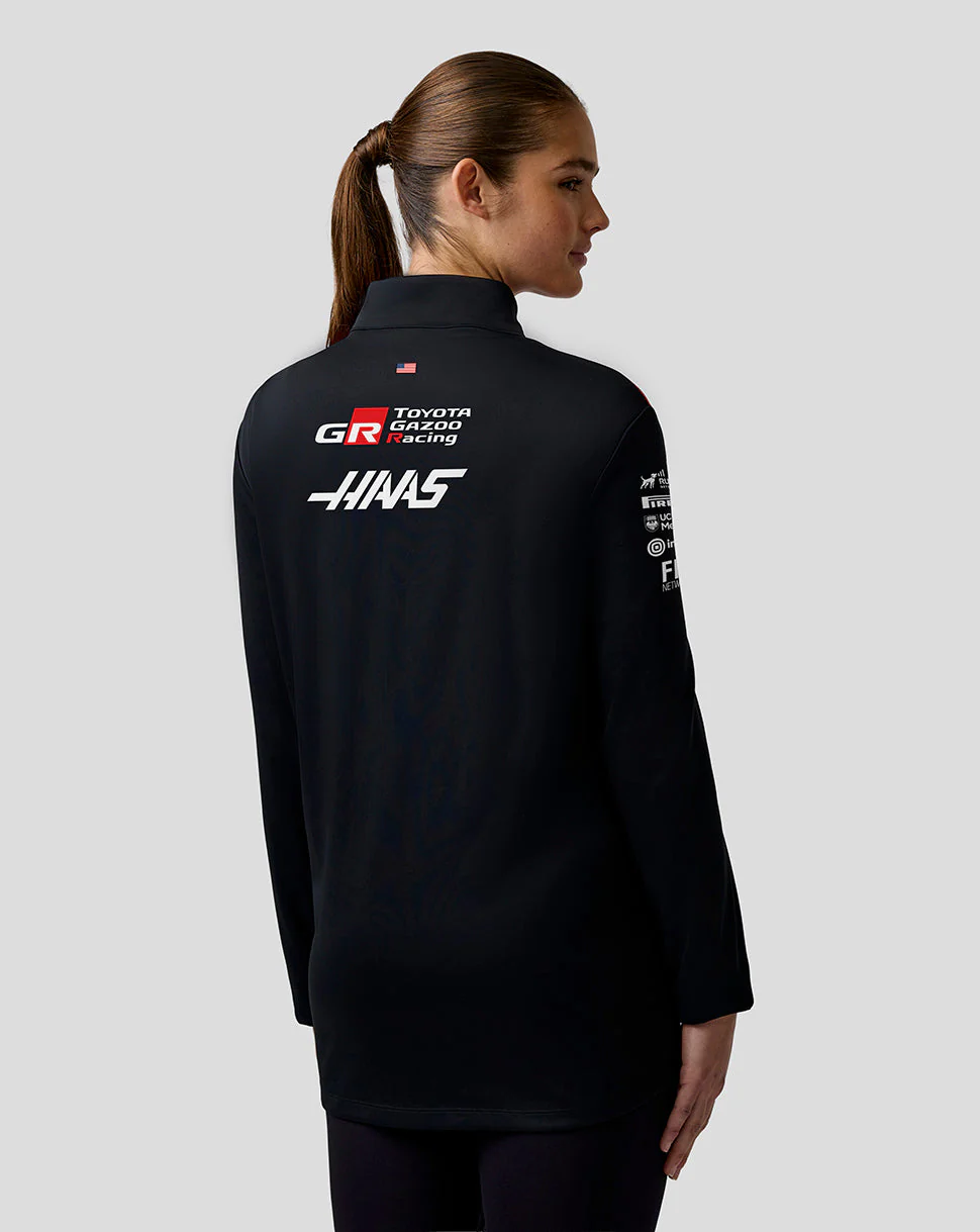 Official Haas Unisex Team Quarter Zip Midlayer - Image 4