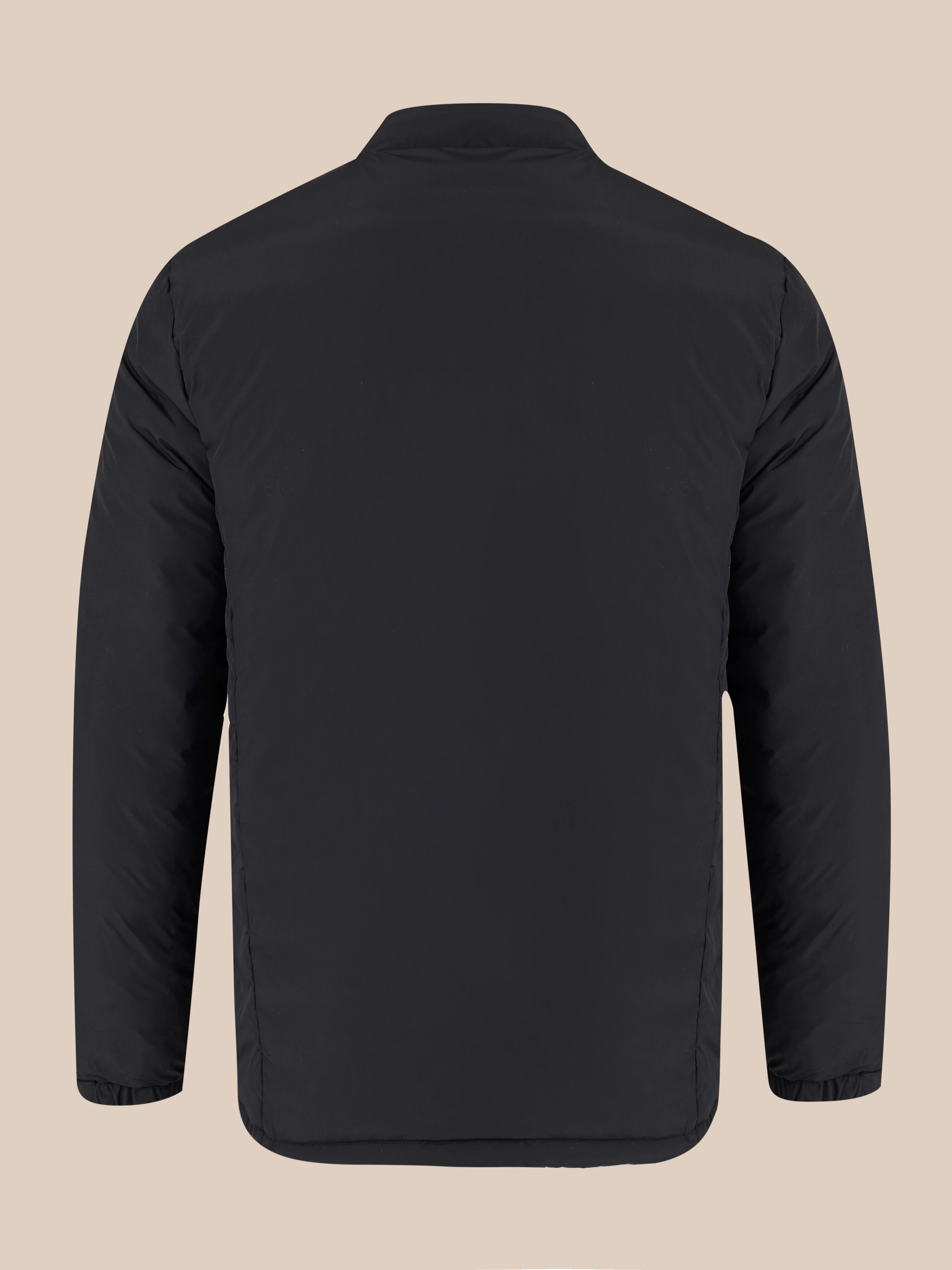 Unisex Padded Jacket - Black - Image 2