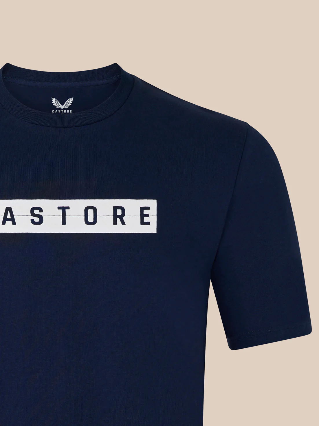 Unisex Short Sleeve Cotton T-Shirt - Navy - Image 3