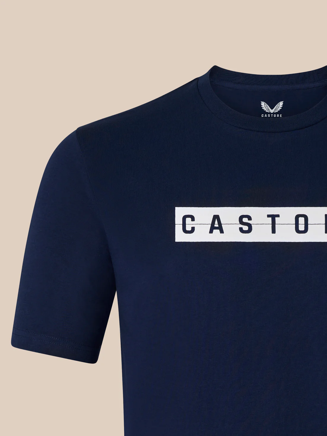 Unisex Short Sleeve Cotton T-Shirt - Navy - Image 4