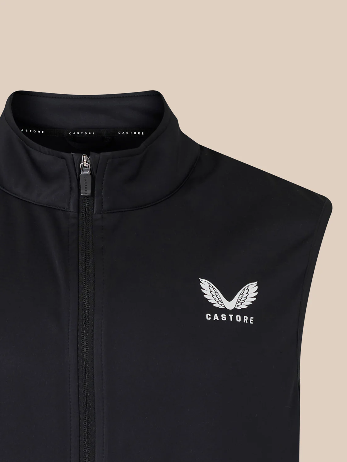 Unisex Softshell Gilet - Black - Image 3