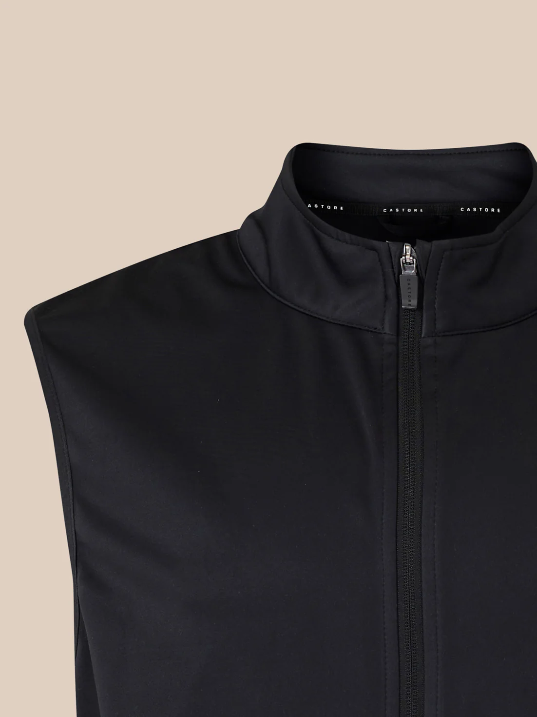 Unisex Softshell Gilet - Black - Image 4