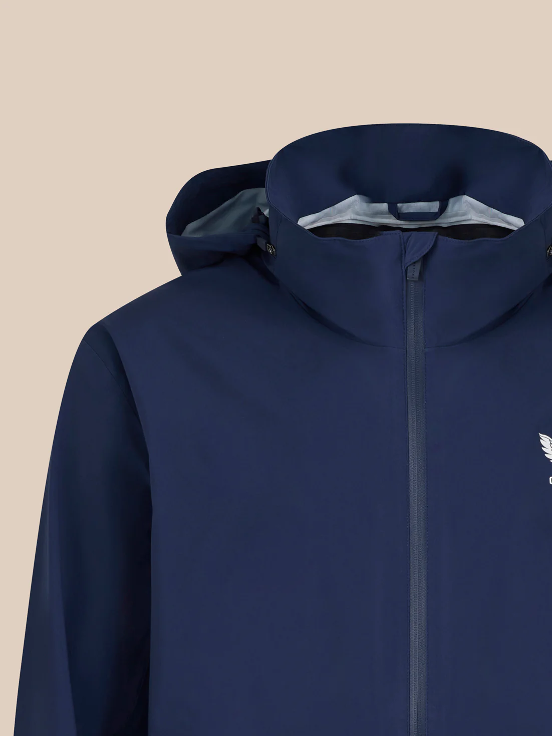 Unisex Waterproof Jacket - Navy - Image 3