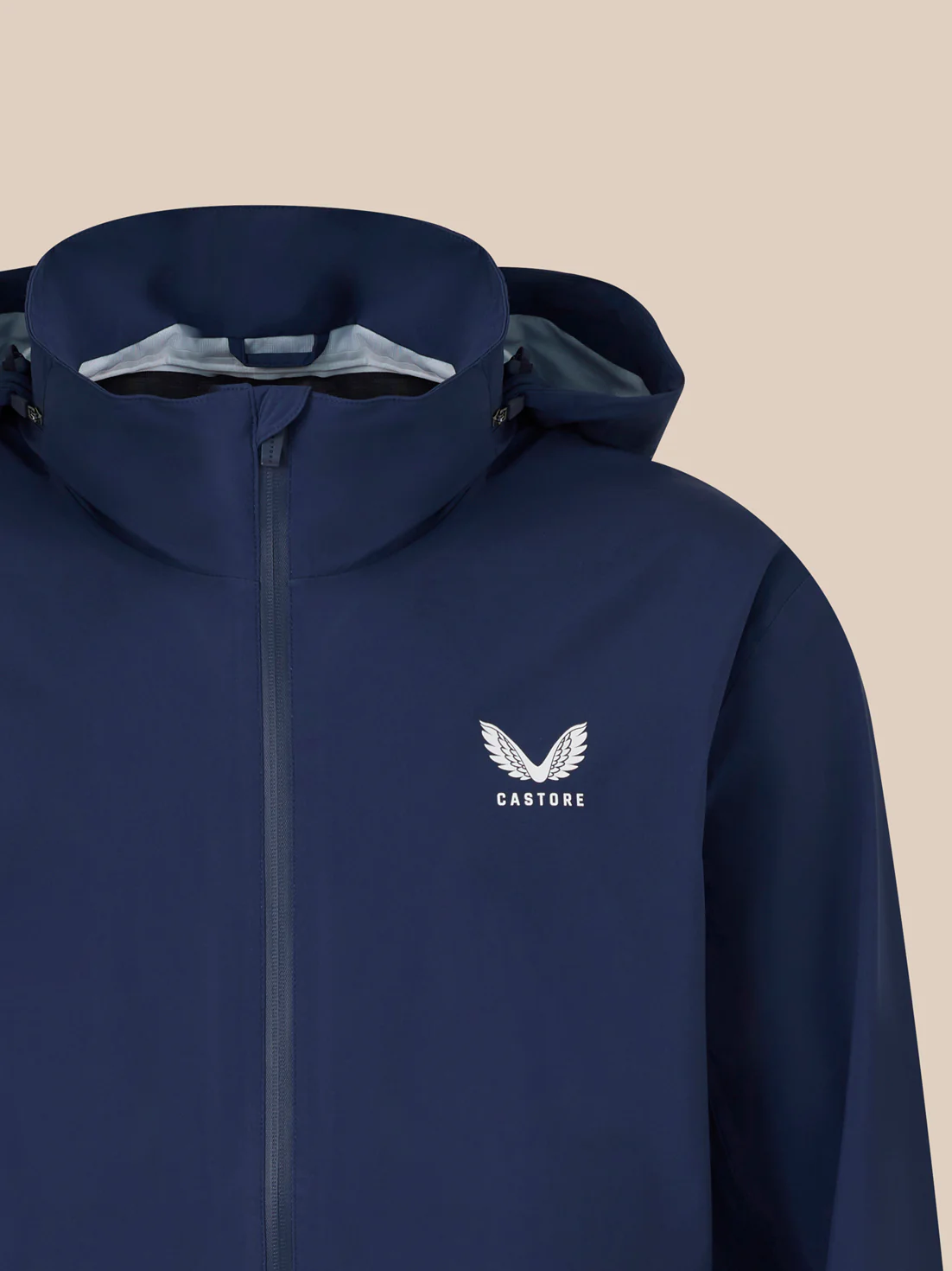 Unisex Waterproof Jacket - Navy - Image 4