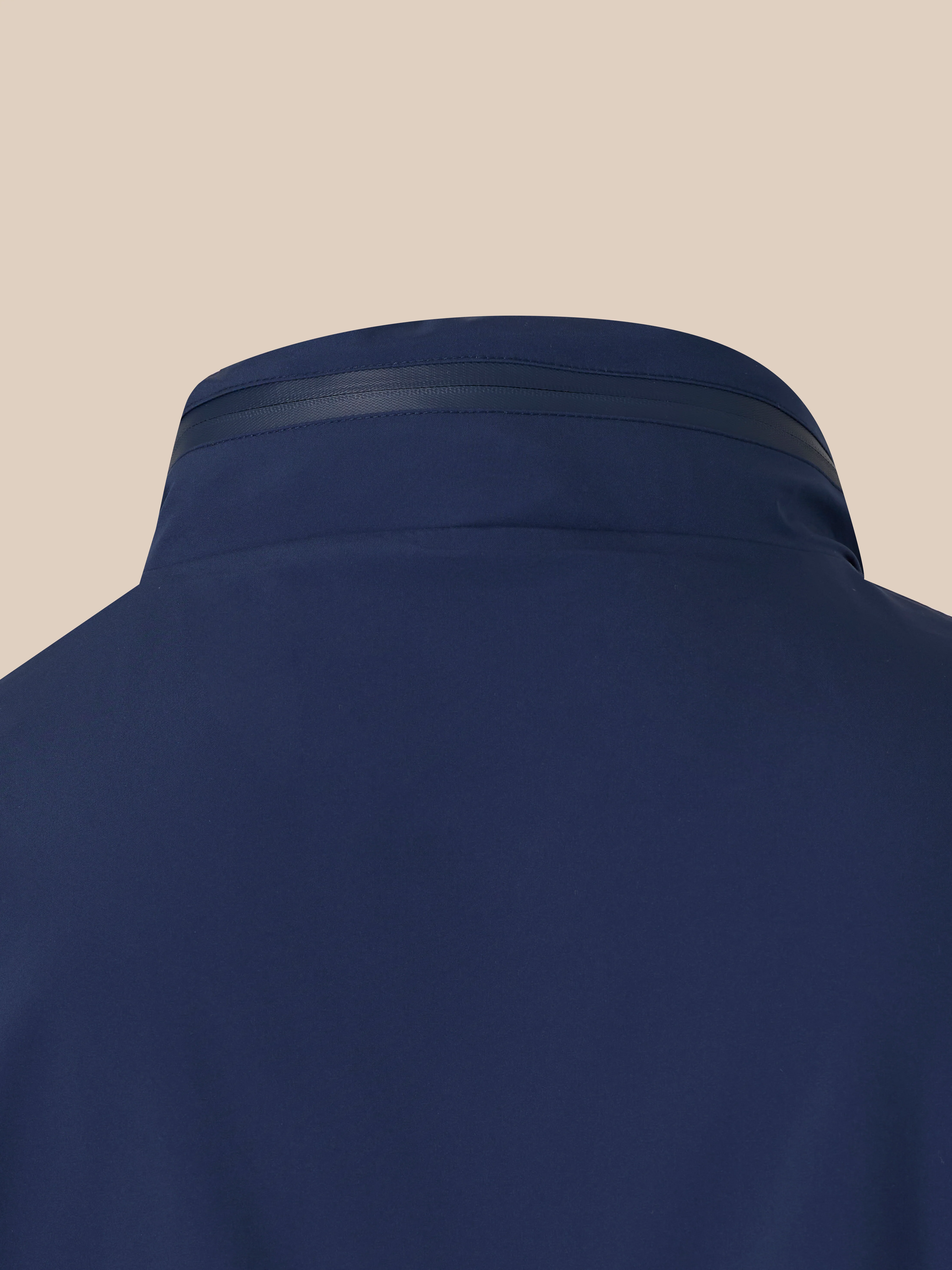 Unisex Waterproof Jacket - Navy - Image 5
