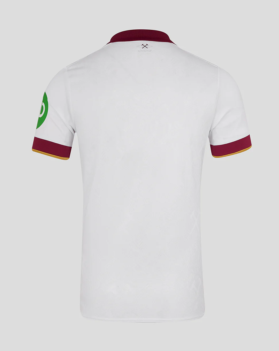 West Ham 24/25 Men's Third Jersey ss - White - Image 2
